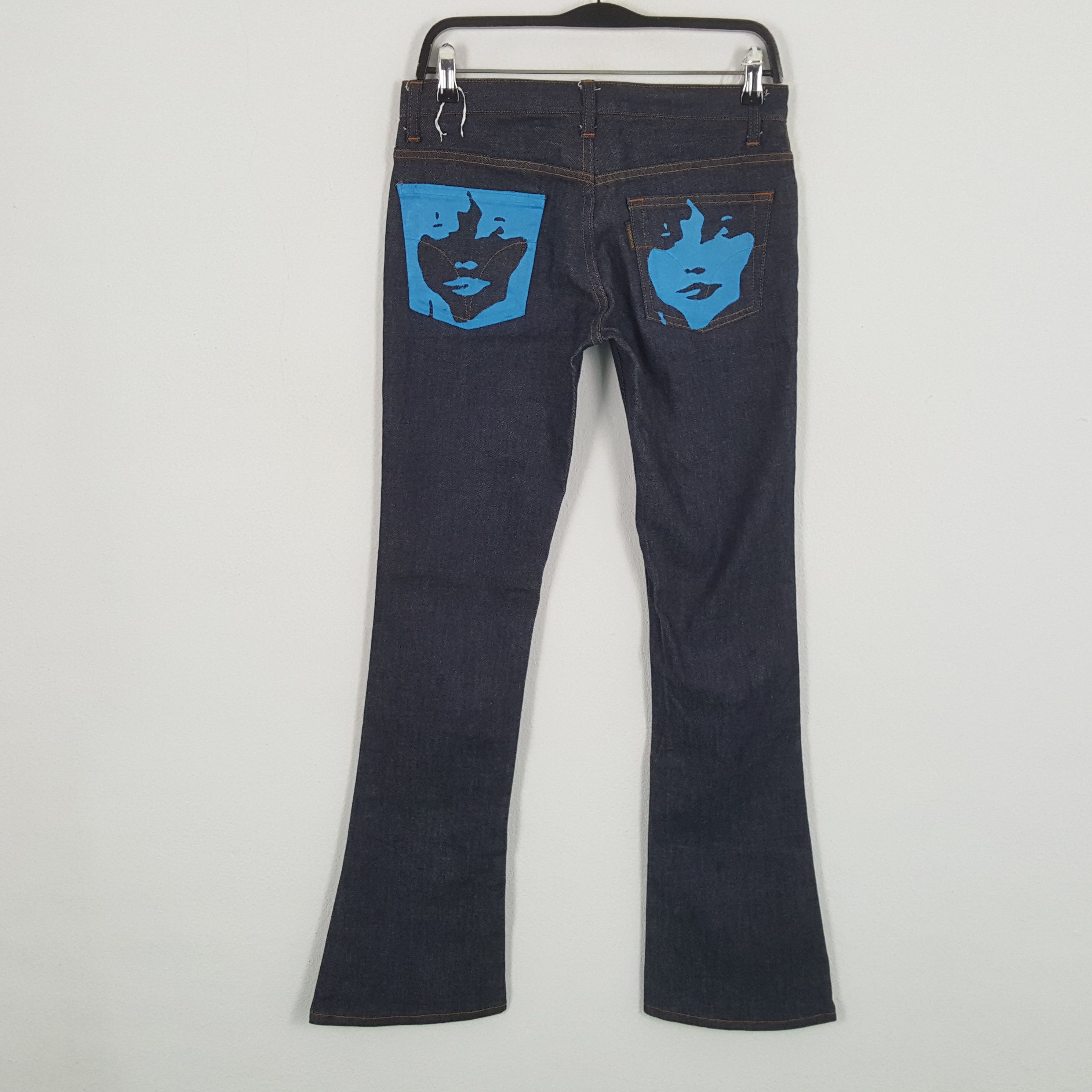 Hysteric Glamour × Japanese Brand × Vintage HYSTERIC GLAMOUR Japanese Brand Custom Art Jeans Size 30" / US 8 / IT 44 - 1 Thumbnail