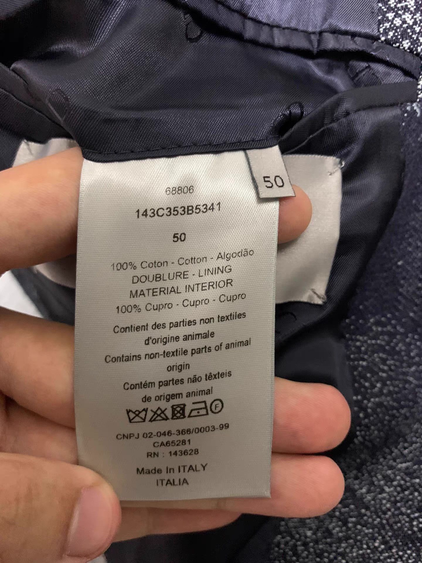 Dior Dior Men 21FW Q12 Size US XL / EU 56 / 4 - 6 Thumbnail
