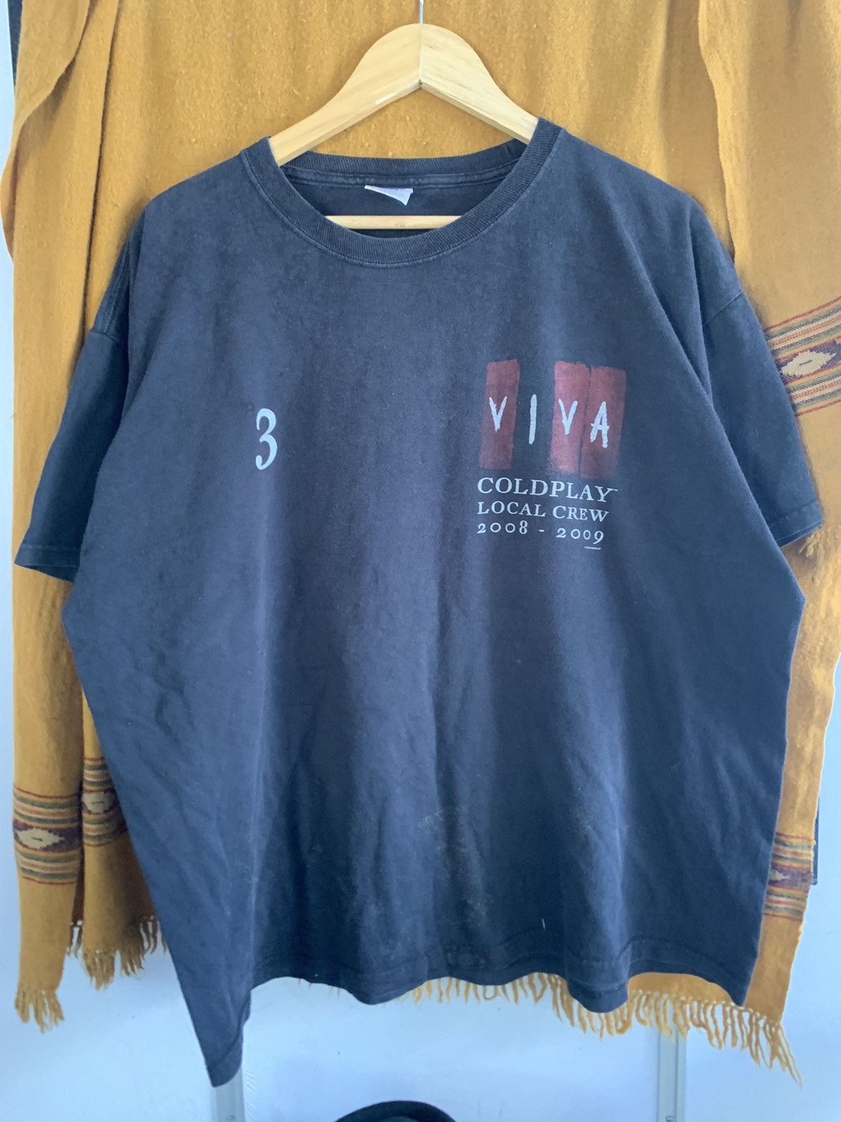 Band Tees Vintage coldplay viva local crew t shirt by jerzees Size US M / EU 48-50 / 2 - 5 Thumbnail