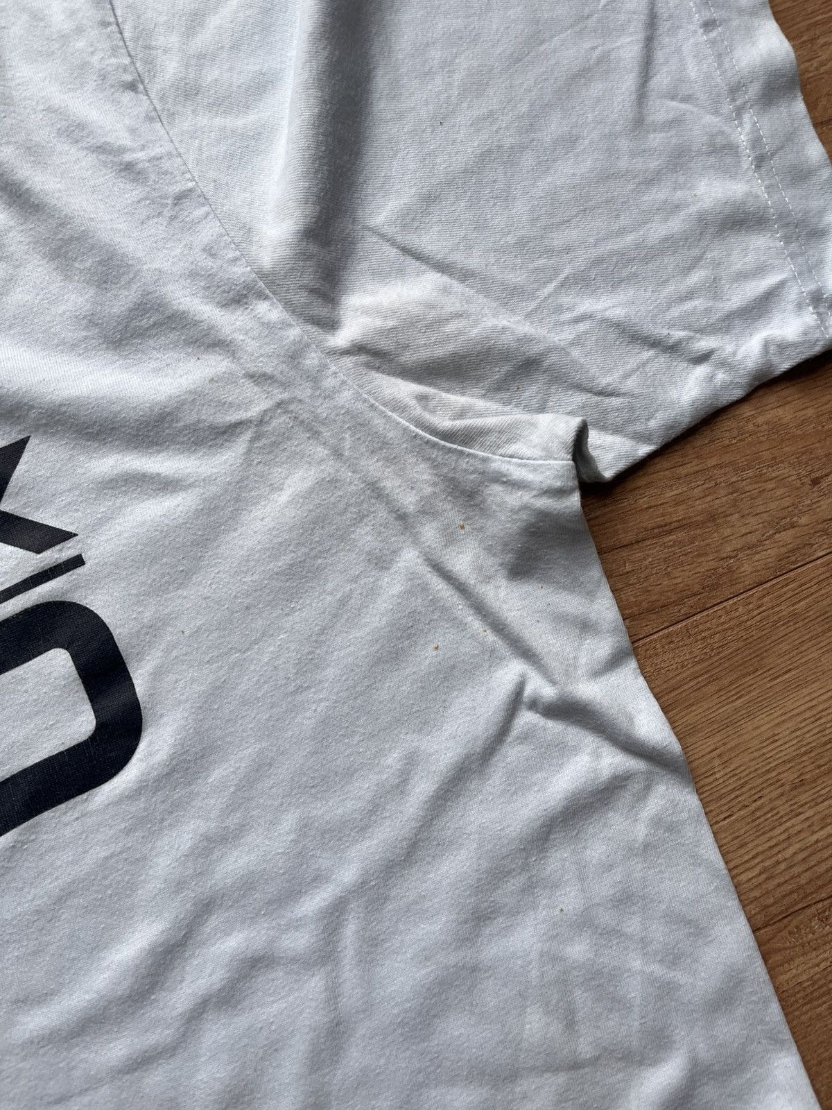 Nike 90’s NIKE AIRMAX SPELLOUT BIG LOGO RETRO Y2K SWOOSH RARE TEE Size US L / EU 52-54 / 3 - 6 Thumbnail
