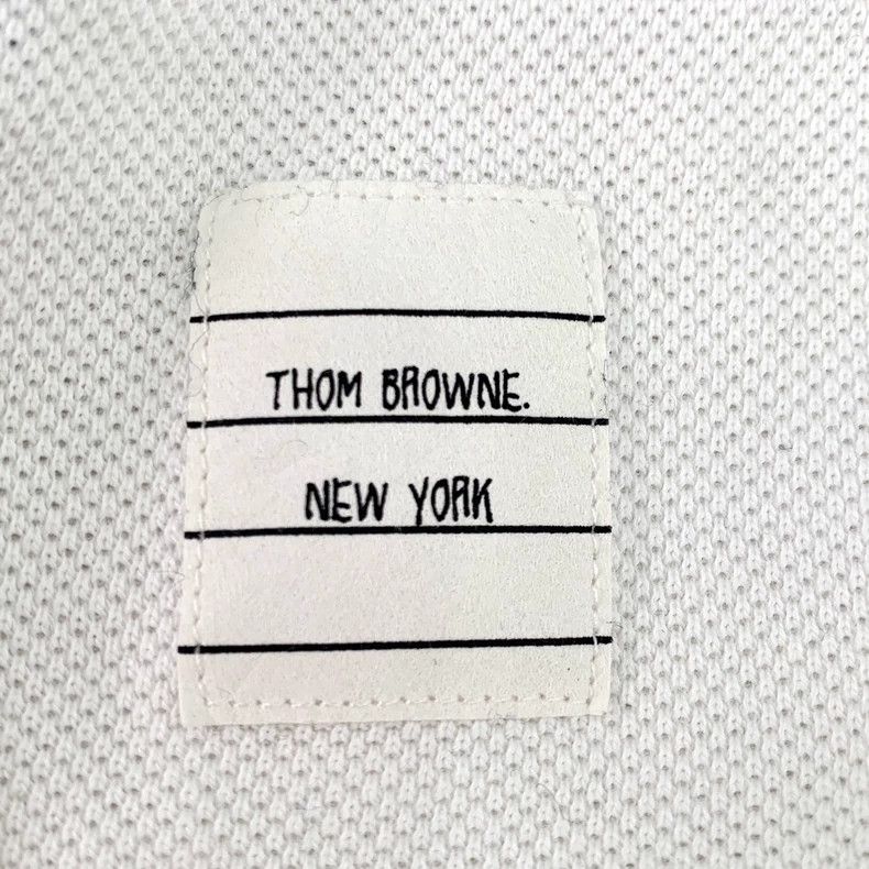 Thom Browne Thom Browne Size 38 White striped cotton short-sleeved T-s Size US XXS / EU 40 - 5 Thumbnail