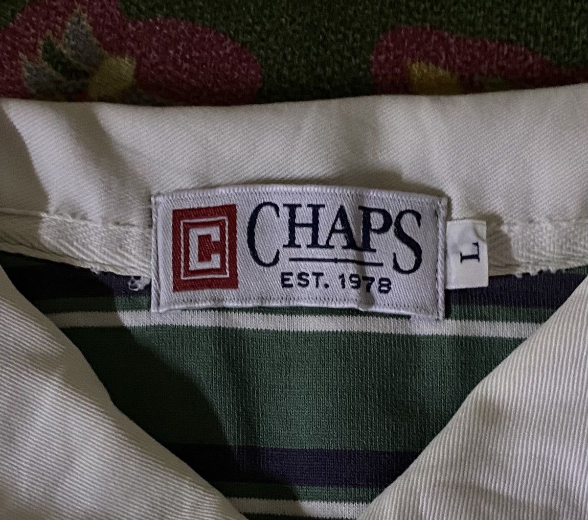 Chaps × Chaps Ralph Lauren Chaph Polo Rugby Triped Long Sleeve T-Shirt Size US M / EU 48-50 / 2 - 6 Thumbnail