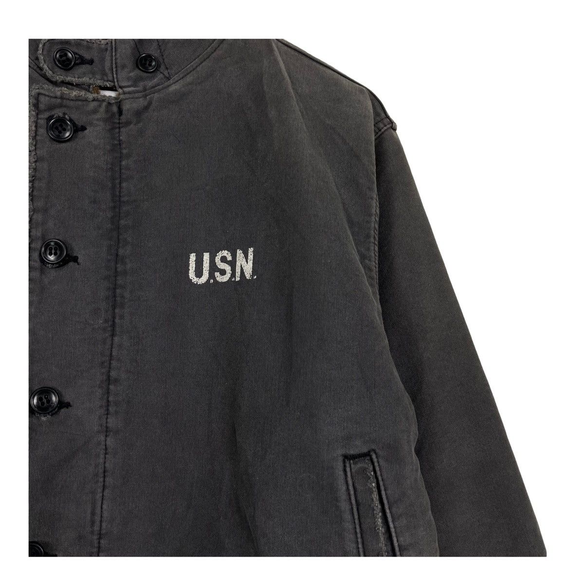 Vintage 💥70s USN N-1 NAVY DECK JACKET Size US M / EU 48-50 / 2 - 6 Thumbnail