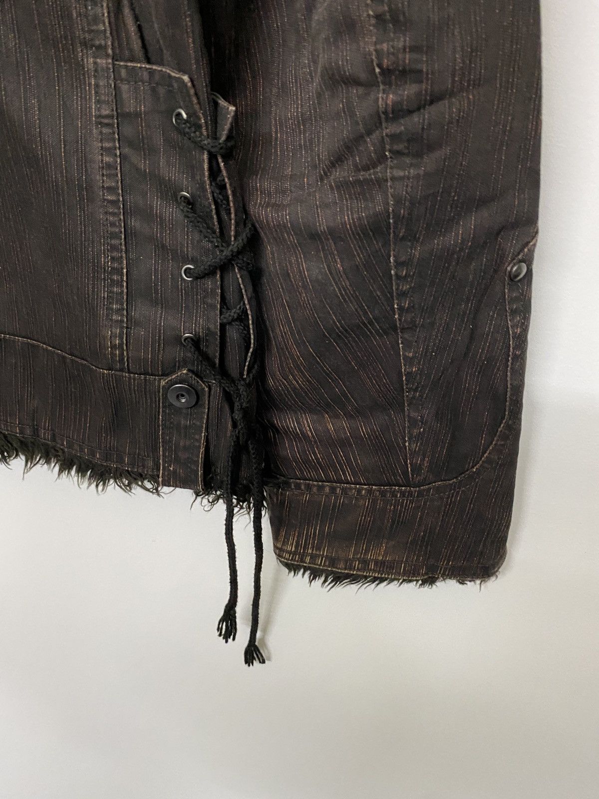 Mossimo Mossimo Fur Neck Jacket Biker Style Size US L / EU 52-54 / 3 - 17 Thumbnail