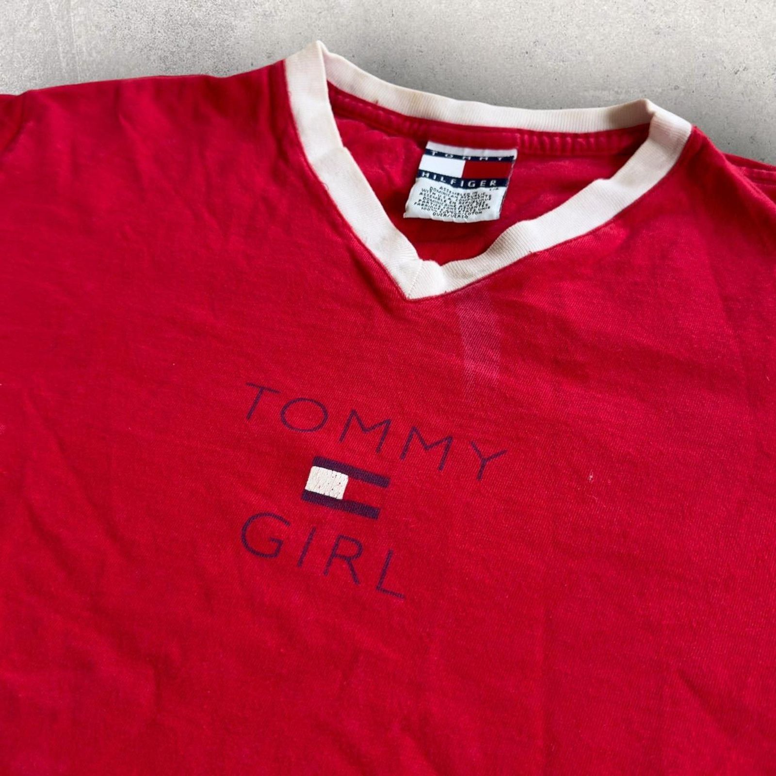 Tommy Hilfiger × Vintage 90’s Y2K Tommy Girl Tommy Hilfiger Shirt Size L / US 10 / IT 46 - 2 Thumbnail