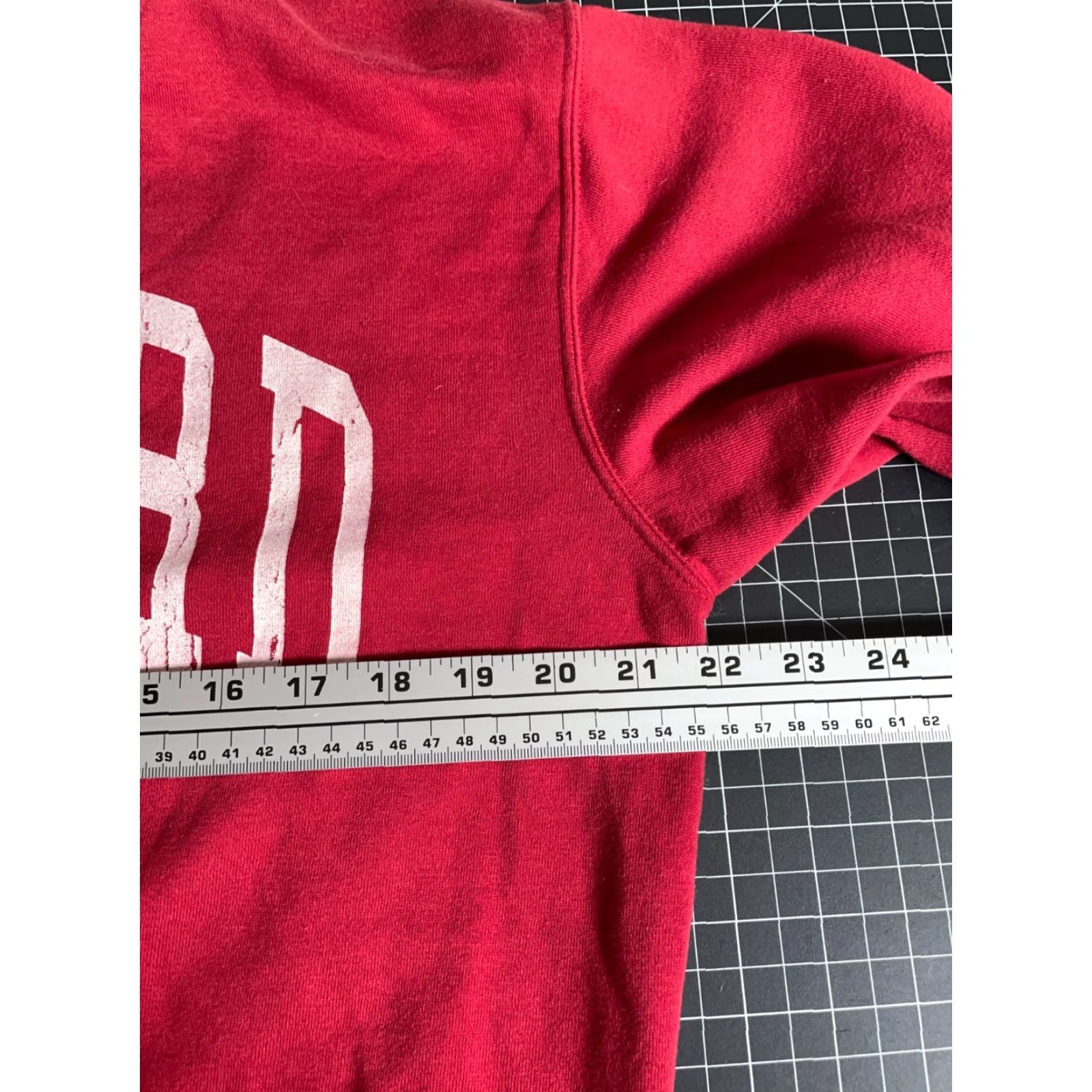 Vintage Harvard Sweatshirt Men's Medium Red Crewneck College University Seal Graphic Print Pullover Size US M / EU 48-50 / 2 - 5 Thumbnail