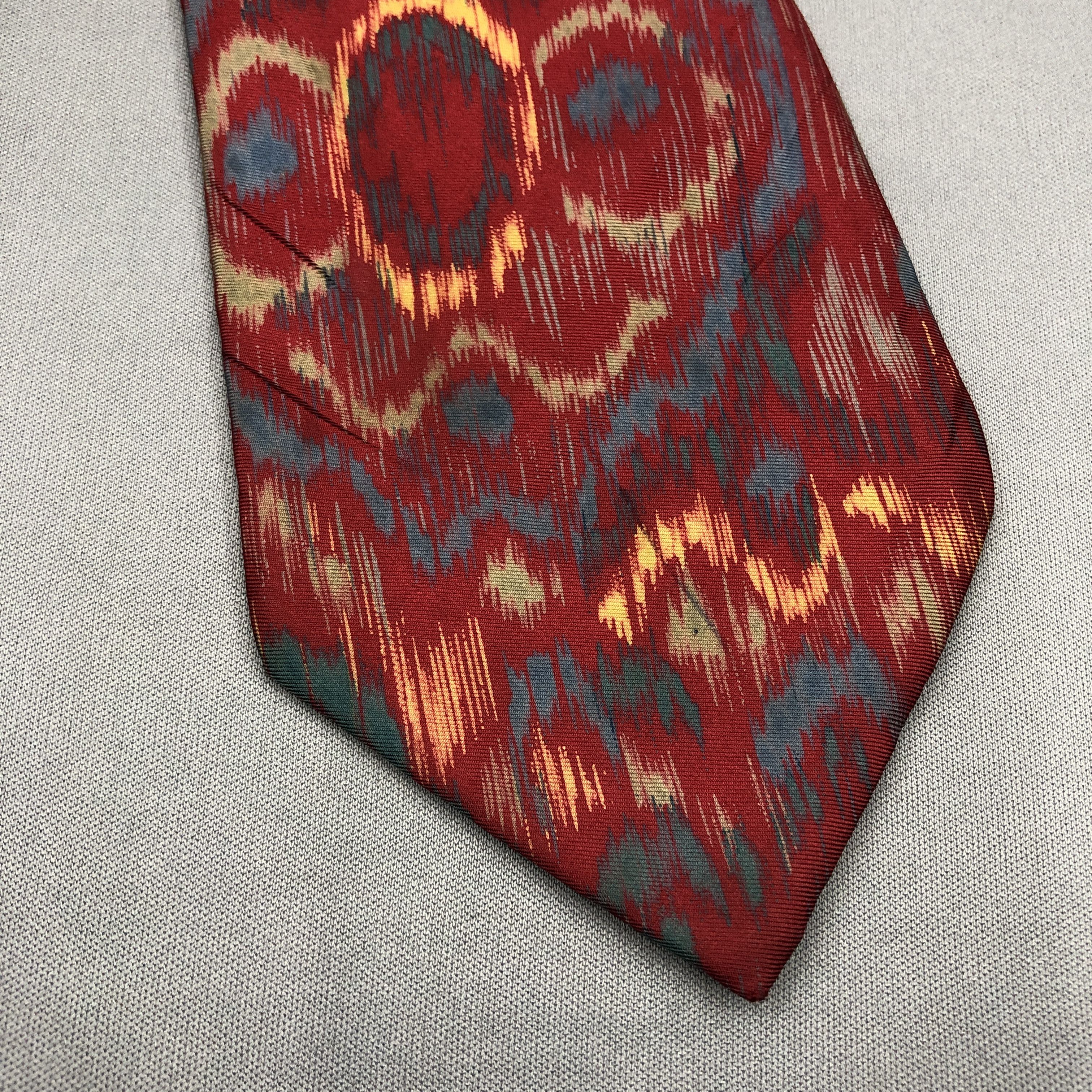 Yves Saint Laurent Vintage Yves Saint Laurent SILK Necktie YSL Cravate Silk Tie Size ONE SIZE - 8 Thumbnail
