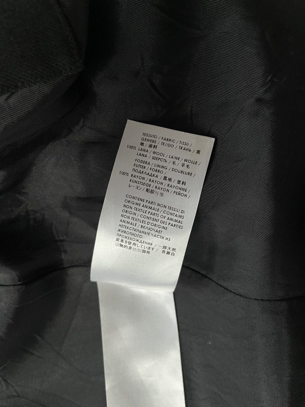 Alexander McQueen Alexander McQueen Black M65 Military Wool Jacket Size US M / EU 48-50 / 2 - 9 Thumbnail