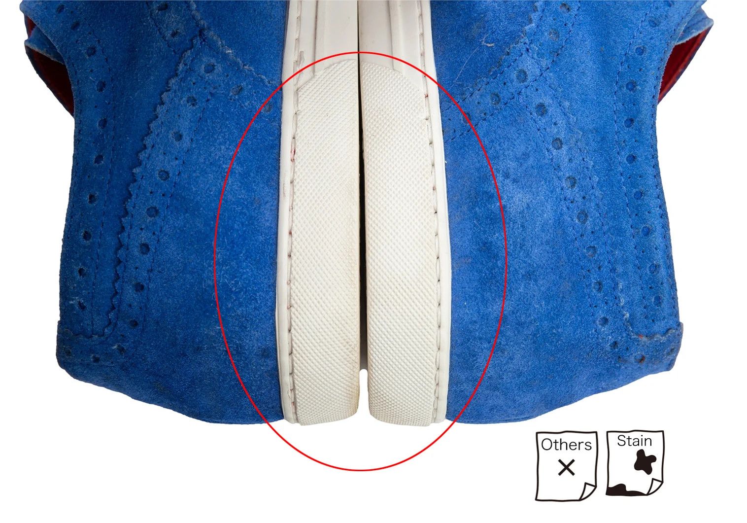 Junya Watanabe Wingtip Suede Shoes in Blue, Size XS (26) Size US 8 / EU 41 - 11 Thumbnail