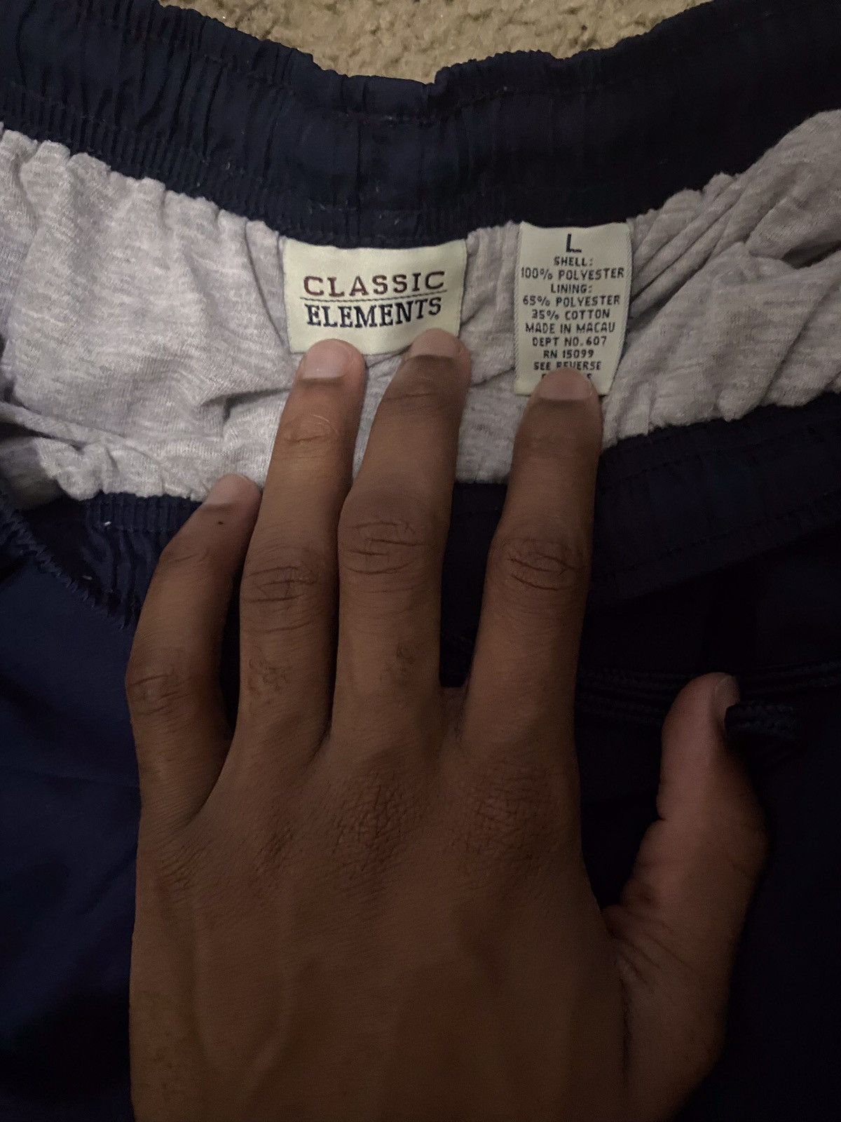 Other Navy blue Vintage track pants Size US 32 / EU 48 - 3 Thumbnail