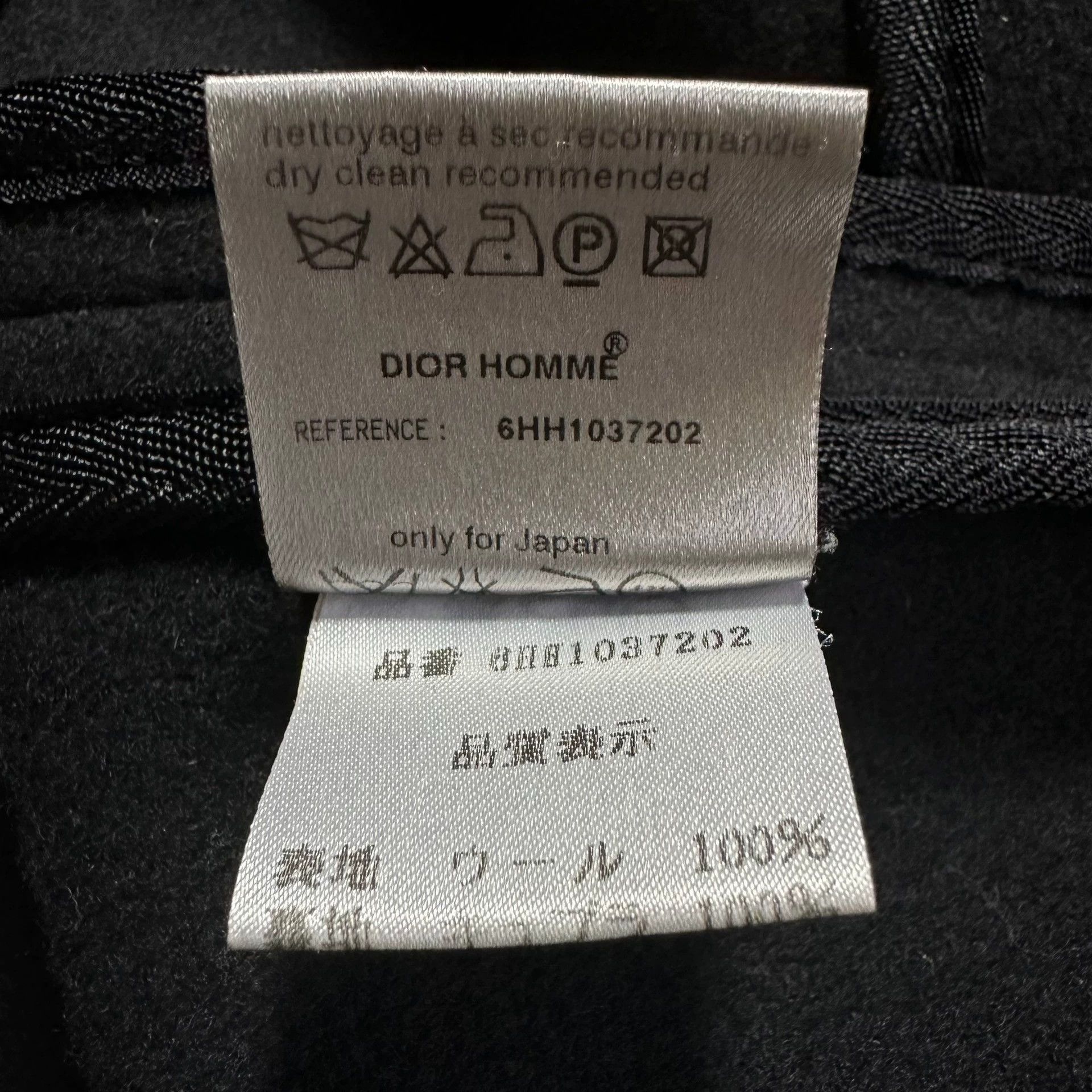 Dior dior homme black toggle hooded coat Size US M / EU 48-50 / 2 - 7 Thumbnail