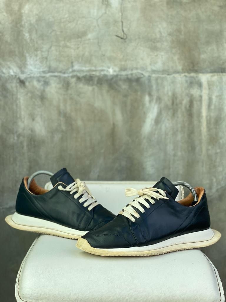 Rick Owens FW18 “Sisyphus” Oblique Lace Up Runners Size US 8 / EU 41 - 4 Thumbnail