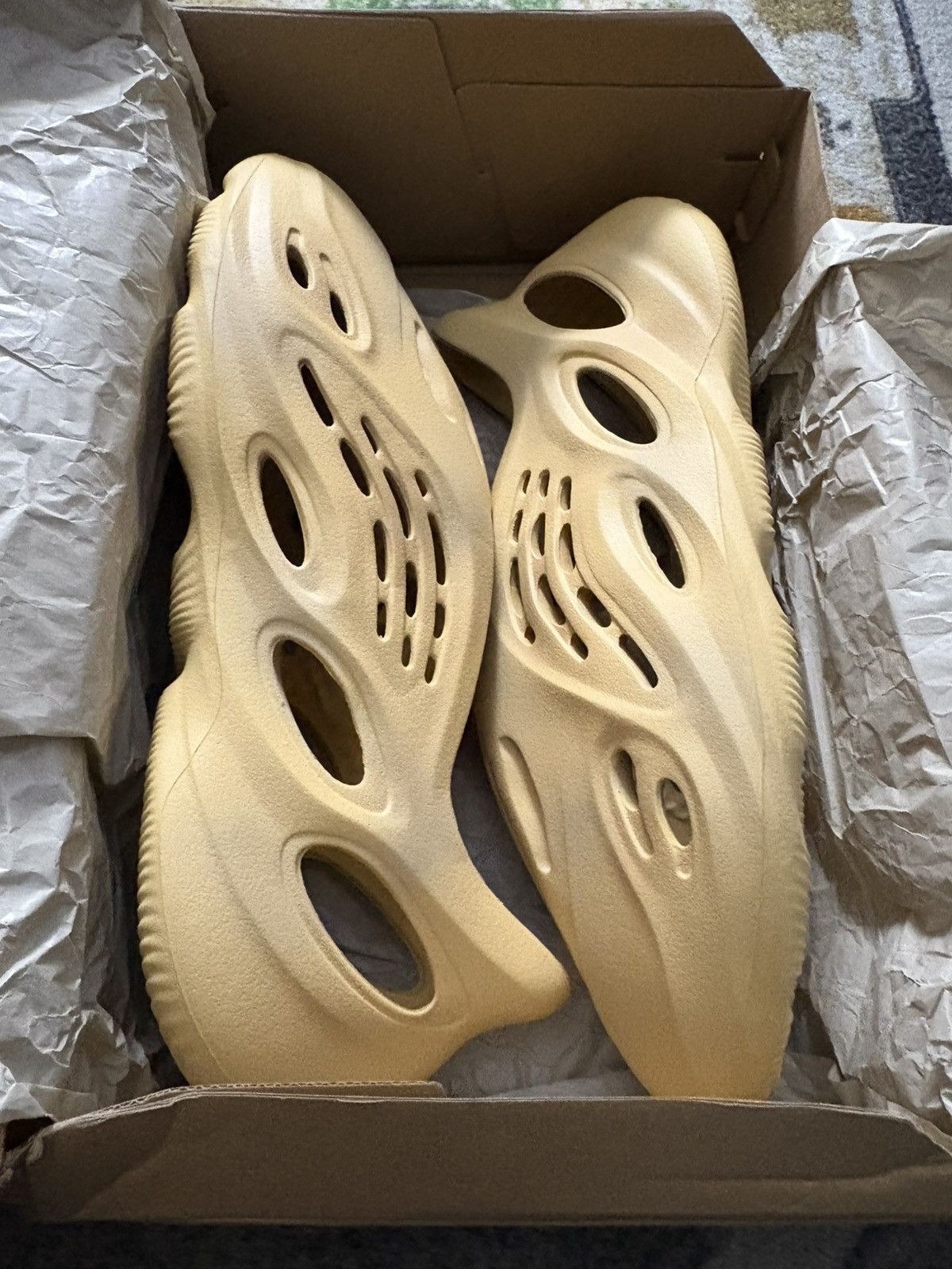 Adidas × Yeezy adidas Yeezy Foam RNR Desert Sand Size US 14 / EU 47 - 3 Thumbnail