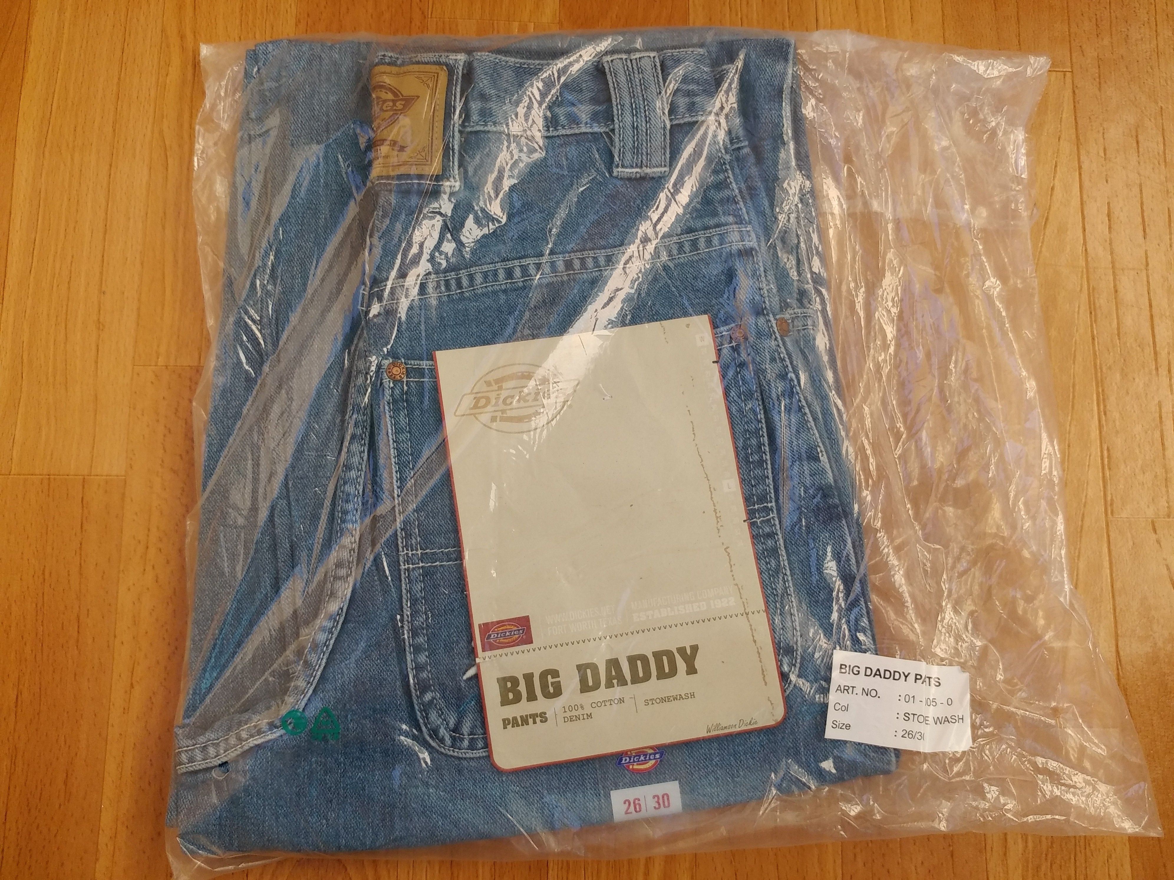 Dickies Dickies jeans, vintage baggy Big Daddy hip hop 90s skater 26 Size US 26 / EU 42 - 12 Thumbnail