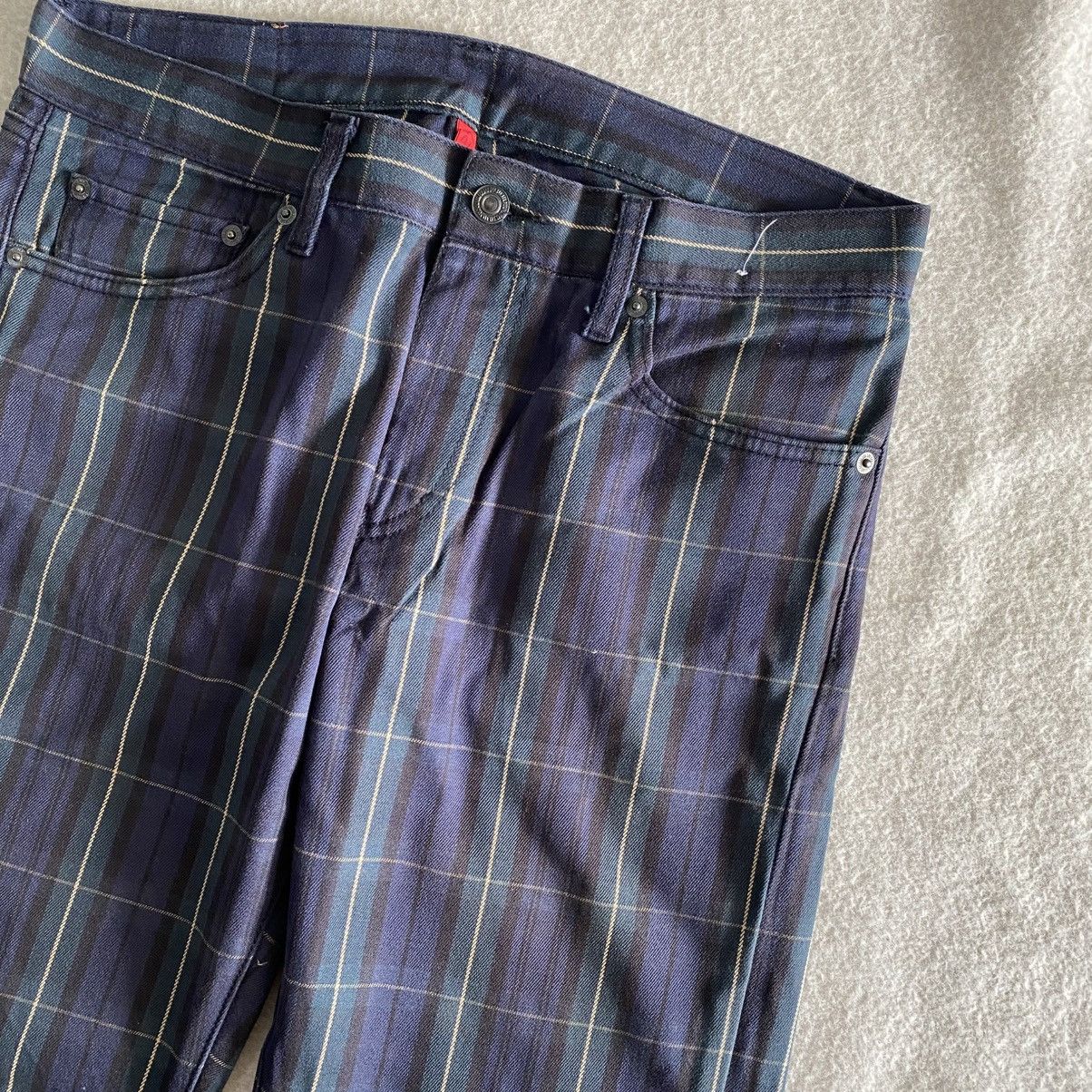 Japanese Brand × Uniqlo Uniqlo Checked Pants w32 Size US 32 / EU 48 - 4 Thumbnail