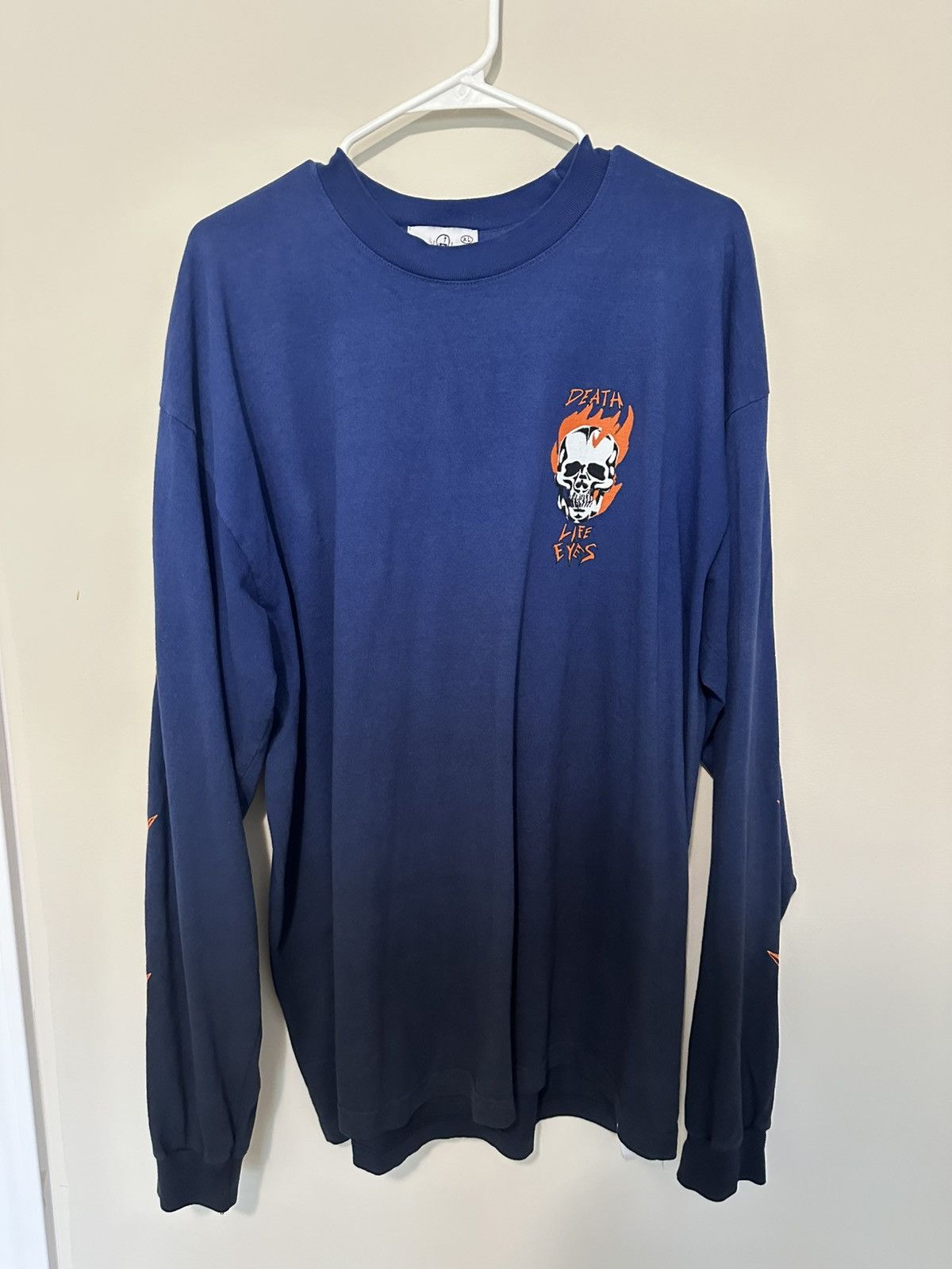 Vintage × Warren Lotas Warren Lotas Death Life Eyes Long Sleeve Tee XL Size US XL / EU 56 / 4 - 2 Thumbnail