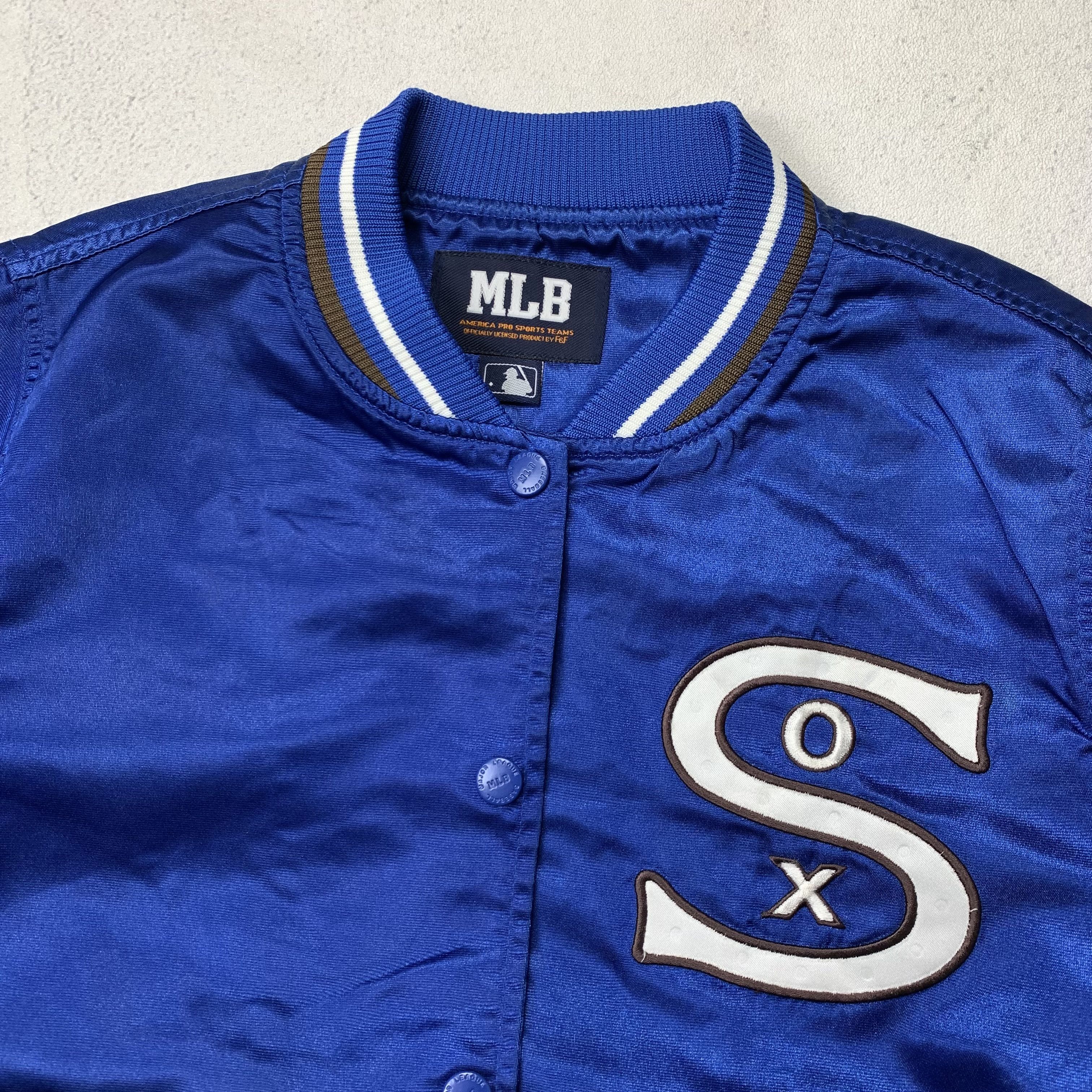 MLB MLB Chicago White Sox Varsity Jacket Size S / US 4 / IT 40 - 3 Thumbnail