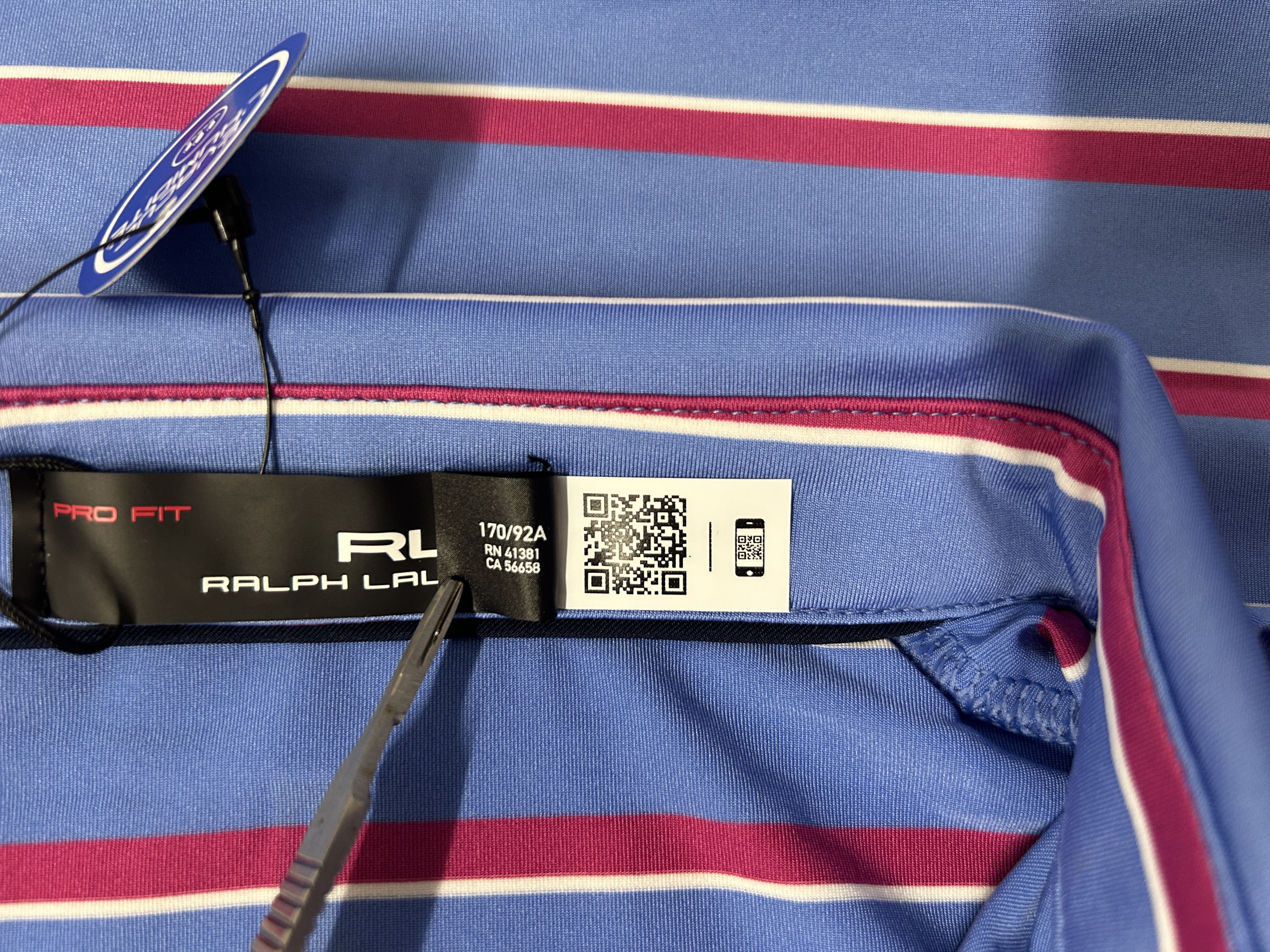 RLX Ralph Lauren × Ralph Lauren Golf Polo Shirt Striped Small Size US S / EU 44-46 / 1 - 6 Thumbnail