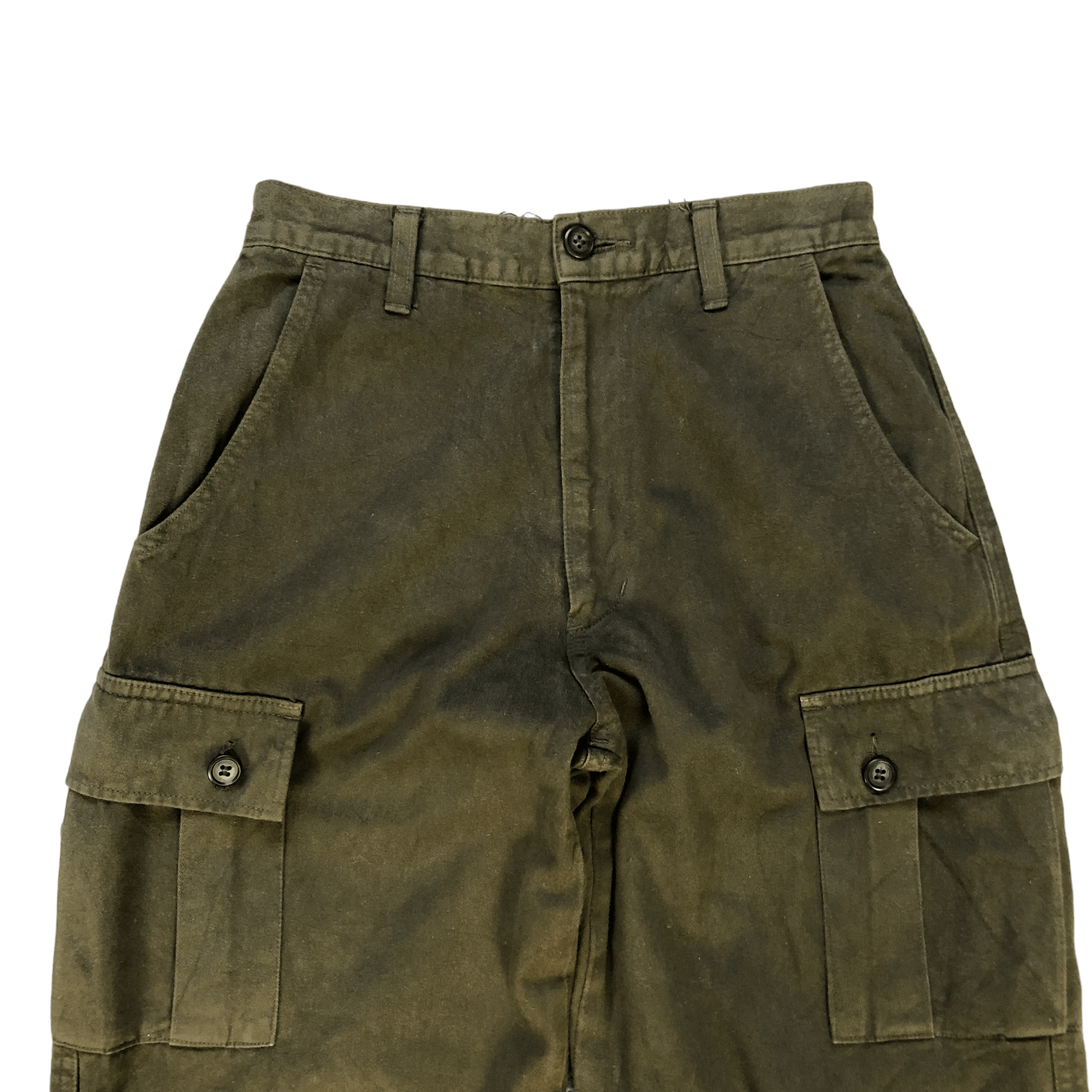 Japanese Brand CRIPTANA MADE IN JAPAN 6 POCKET CARGO PANTS #5983-216 Size US 26 / EU 42 - 2 Thumbnail