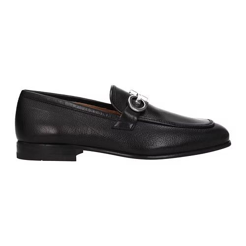 image of Salvatore Ferragamo Ob1O1E0424 Loafers In Black, Men's (Size 5.5)