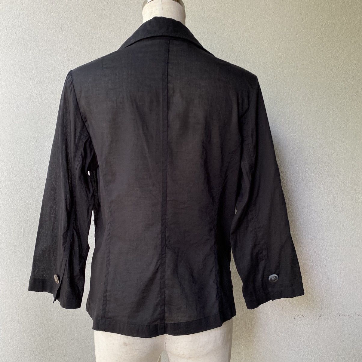 Sunao Kuwahara Sunao Kuwahara Soft Black Blazer Size M / US 6-8 / IT 42-44 - 9 Thumbnail