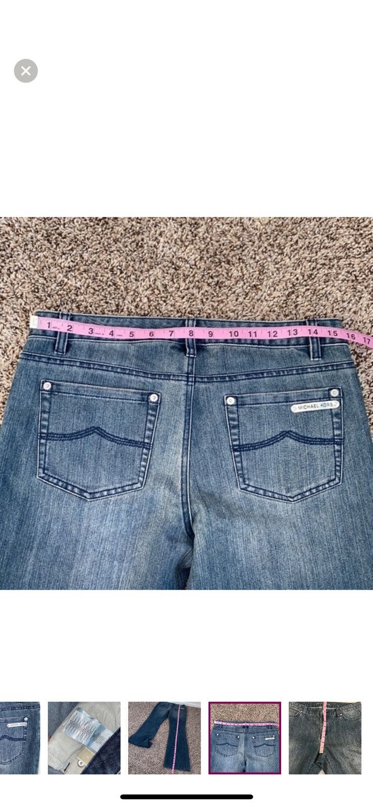 Michael Kors Michael kors bootcut jeans size 8 Size 30" / US 8 / IT 44 - 7 Thumbnail