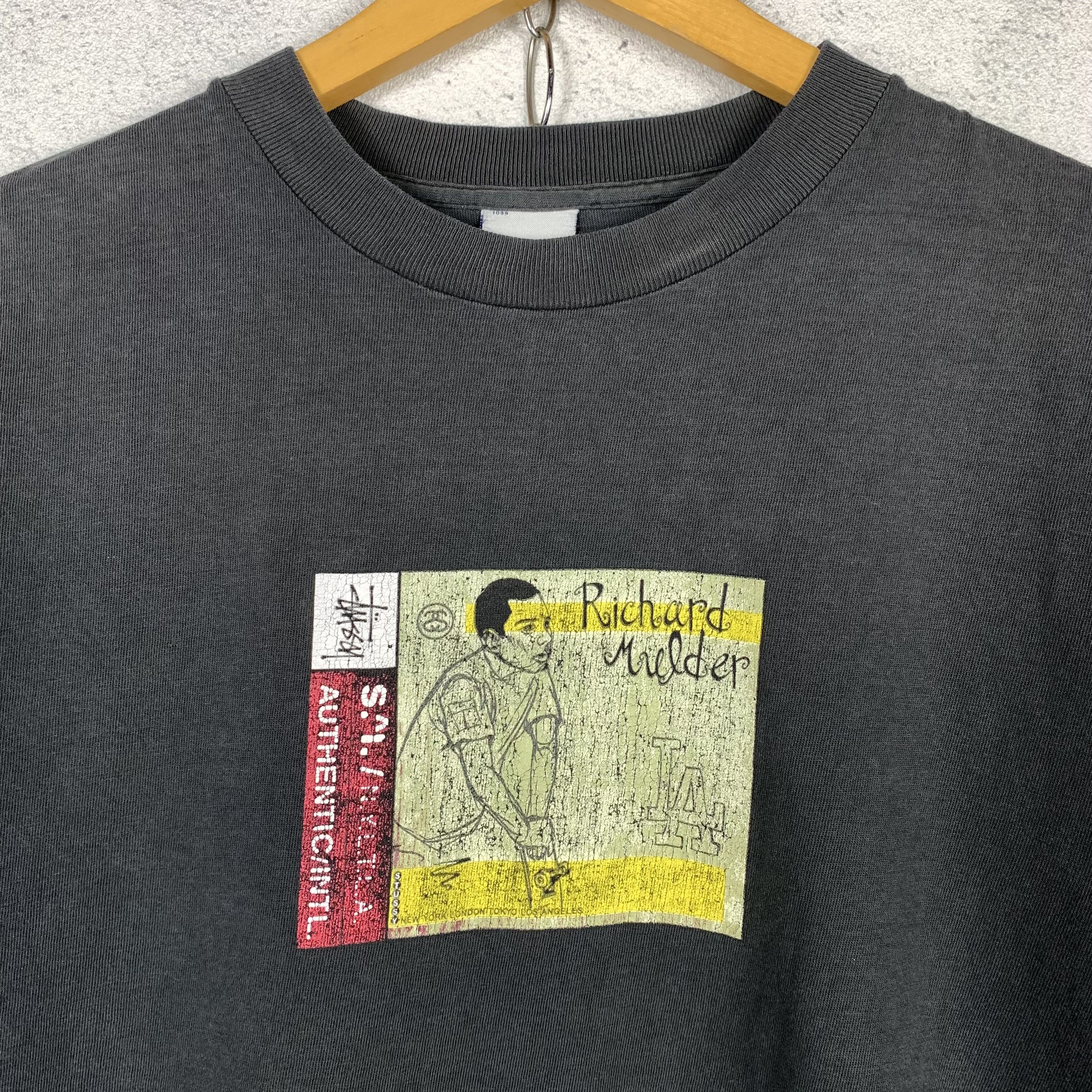 Stussy Vintage Stussy x Richard Mulder Tshirt Size US M / EU 48-50 / 2 - 2 Thumbnail