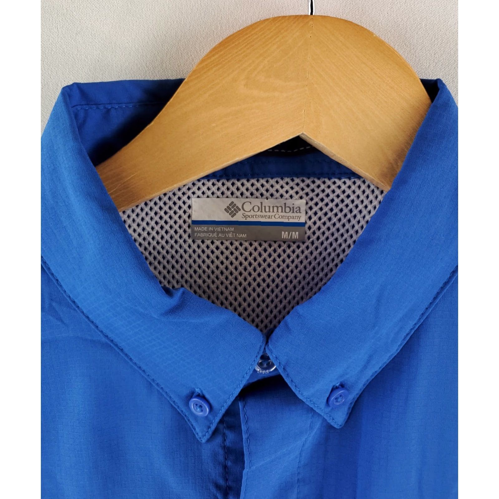 Vintage Columbia PFG Tamiami Fishing Button Down Shirt UPF40 Blue Mens M NWT Size US M / EU 48-50 / 2 - 6 Thumbnail