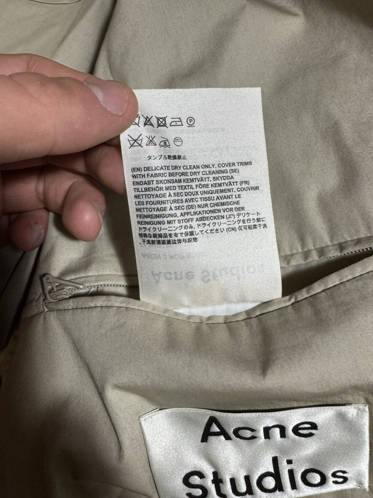 Acne Studios × Vintage Acne studios aron j pop ss15 nylon jacket / blazer Size 50R - 8 Thumbnail