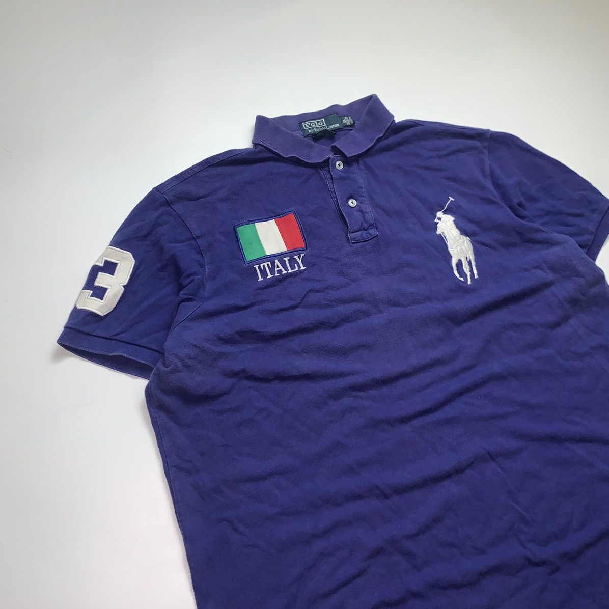 Other Vintage Polo Ralph Lauren Italy 3 Pony logo size XL Size US XL / EU 56 / 4 - 3 Thumbnail
