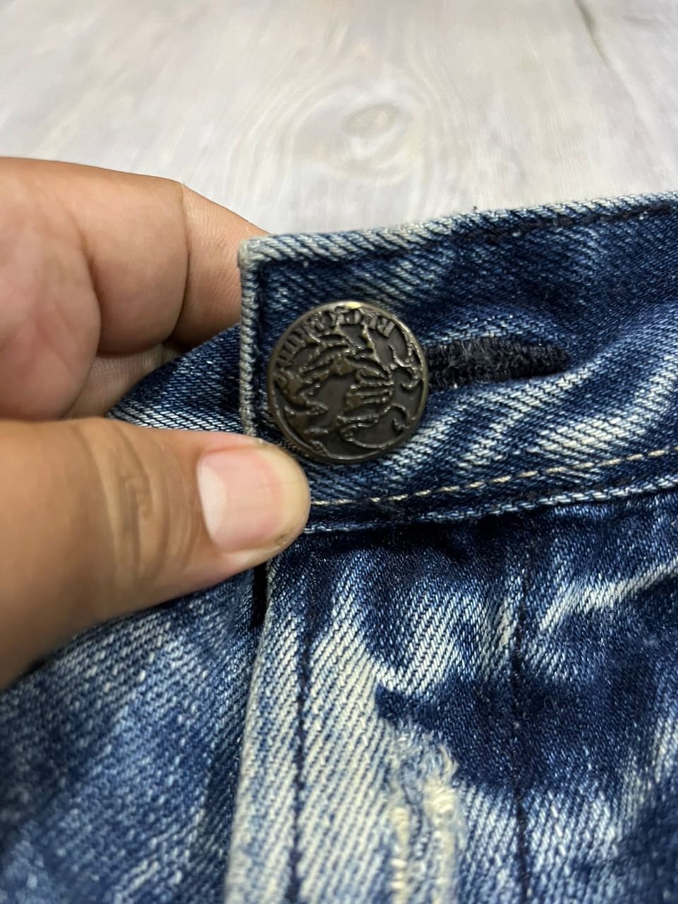 Hysteric Glamour Vintage Distressed Denim BUCKAROO Size US 32 / EU 48 - 8 Thumbnail