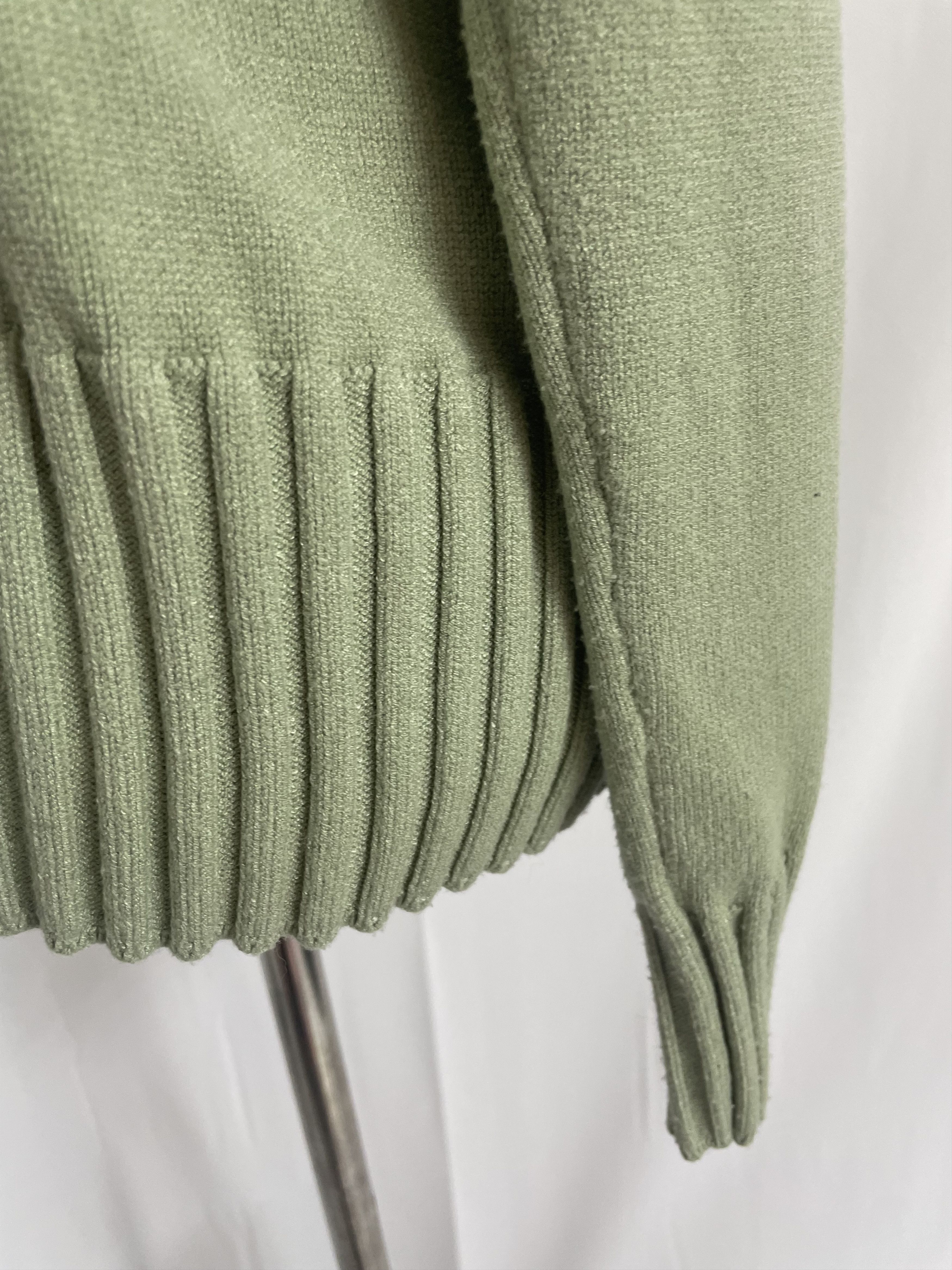Banana Republic Banana Republic Women's Light Green Rayon Crewneck Small Size S / US 4 / IT 40 - 7 Thumbnail