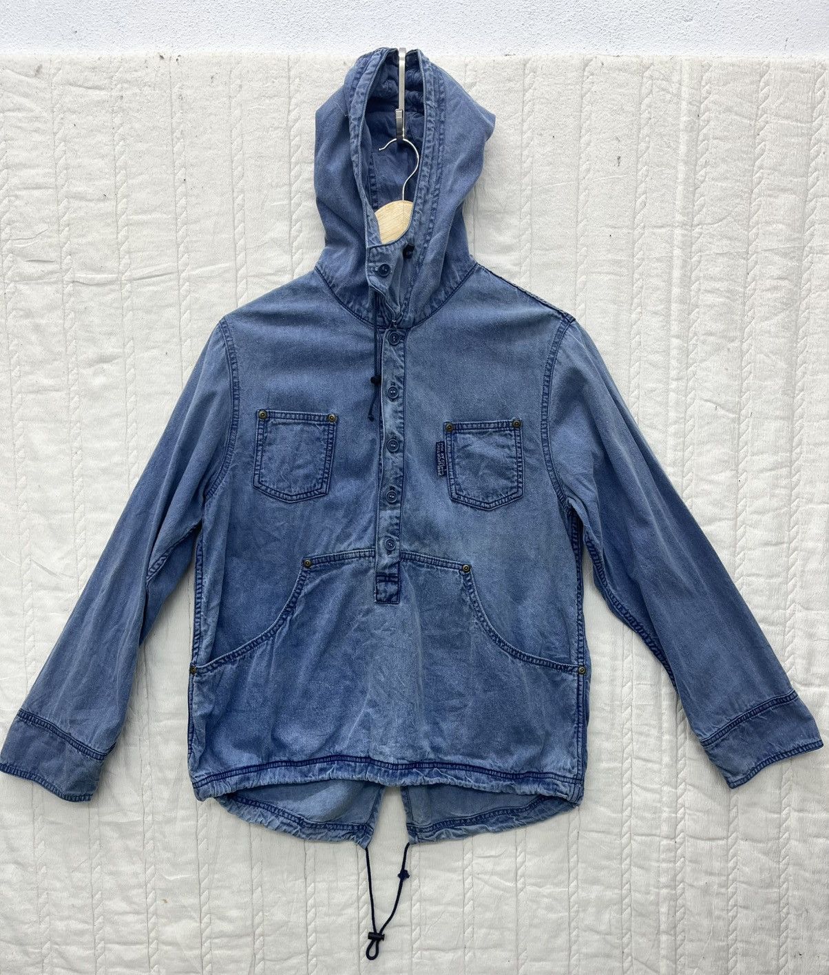 Hai Sporting Gear VTG HAI SPORTING GEAR ANORAK DENIM JACKET Size M / US 6-8 / IT 42-44 - 1 Thumbnail