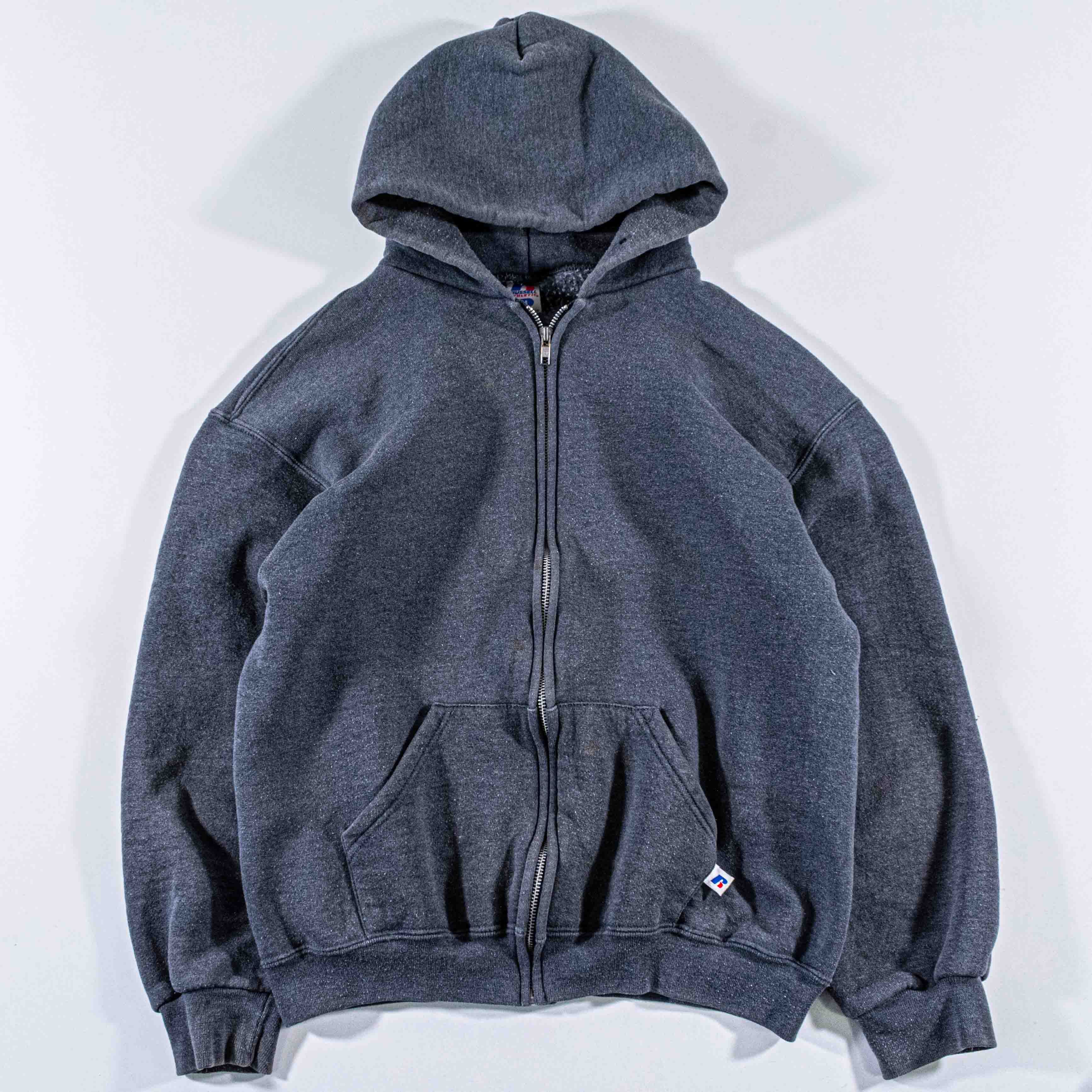 Russell Athletic Vintage 90s Russell Athletic Faded Full Zip Mens