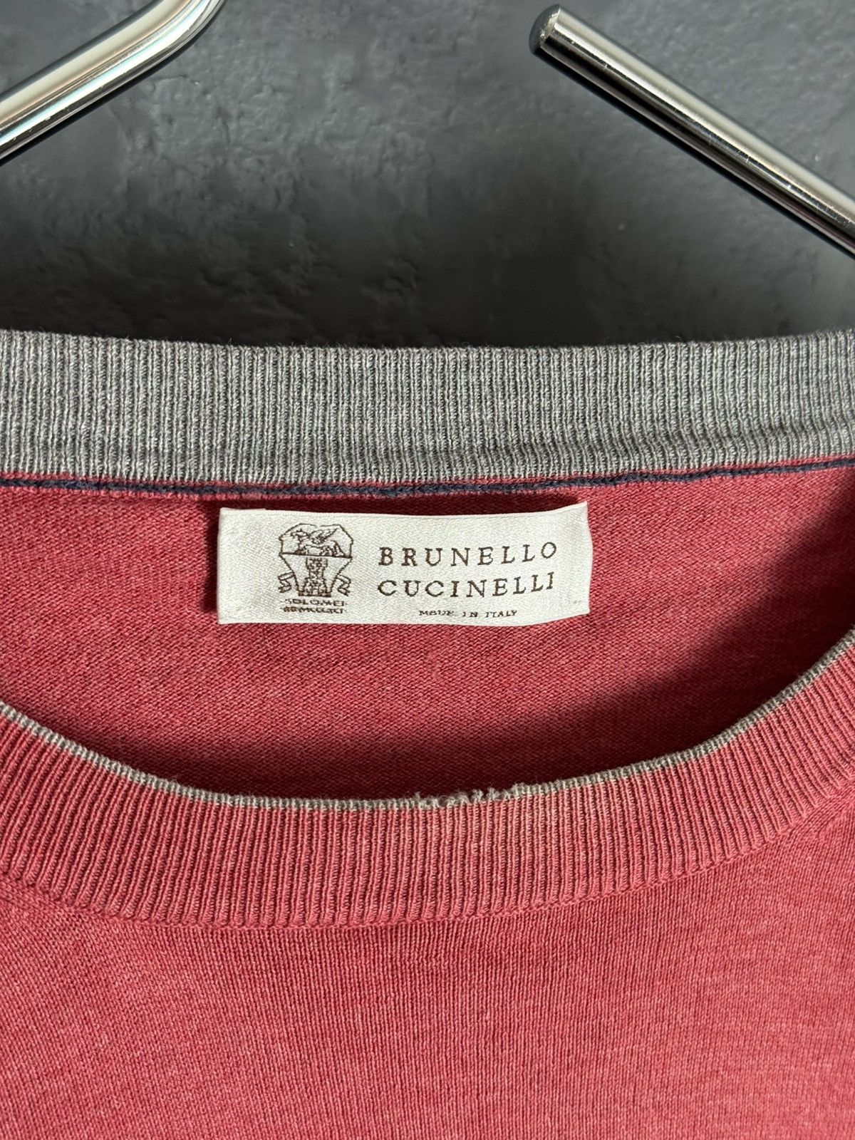 Brunello Cucinelli Mens Brunello Cucinelli Cotton Men’s Sweater Size 54 Size US L / EU 52-54 / 3 - 6 Thumbnail