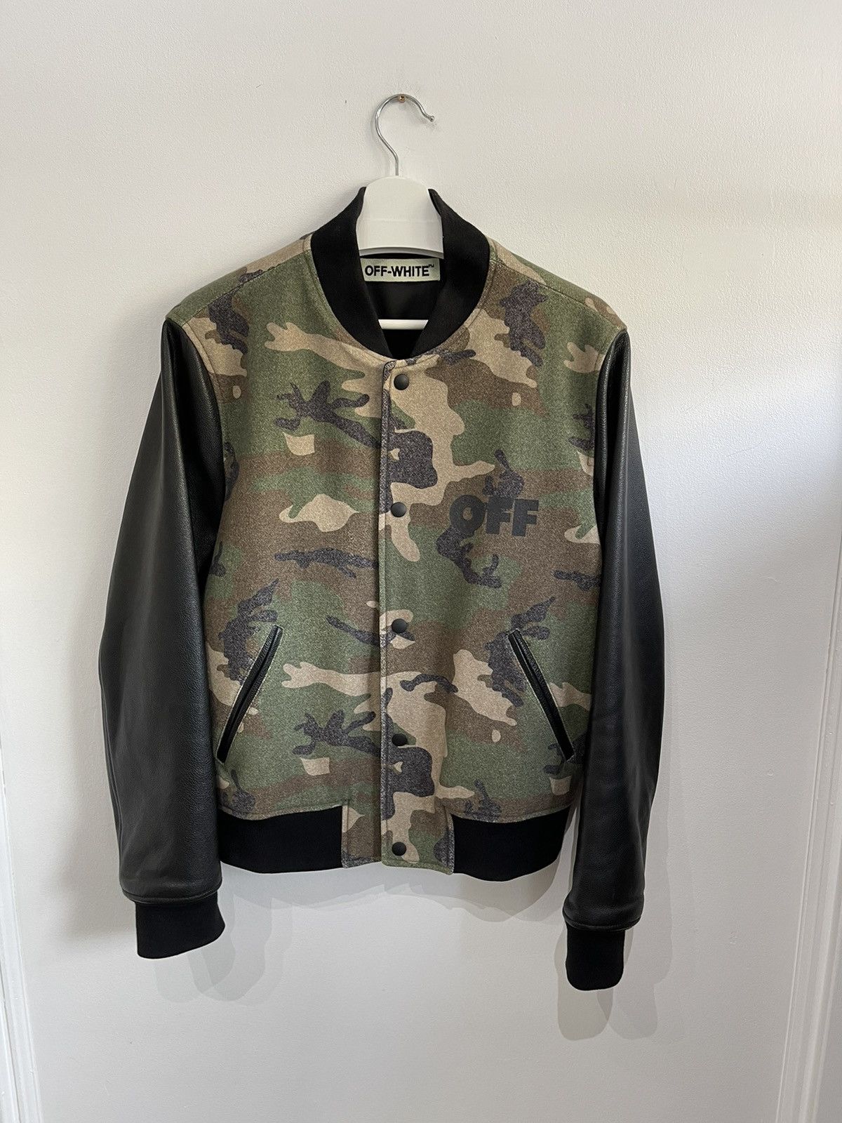 Camo Off White Jacket | Grailed