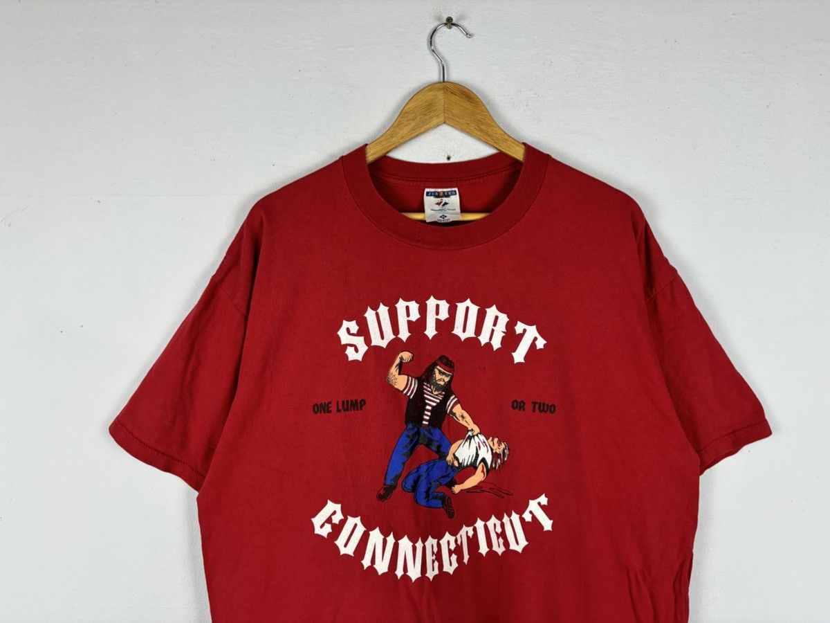 Vintage Vintage Support Connecticut Rare Tee Size US L / EU 52-54 / 3 - 1 Thumbnail