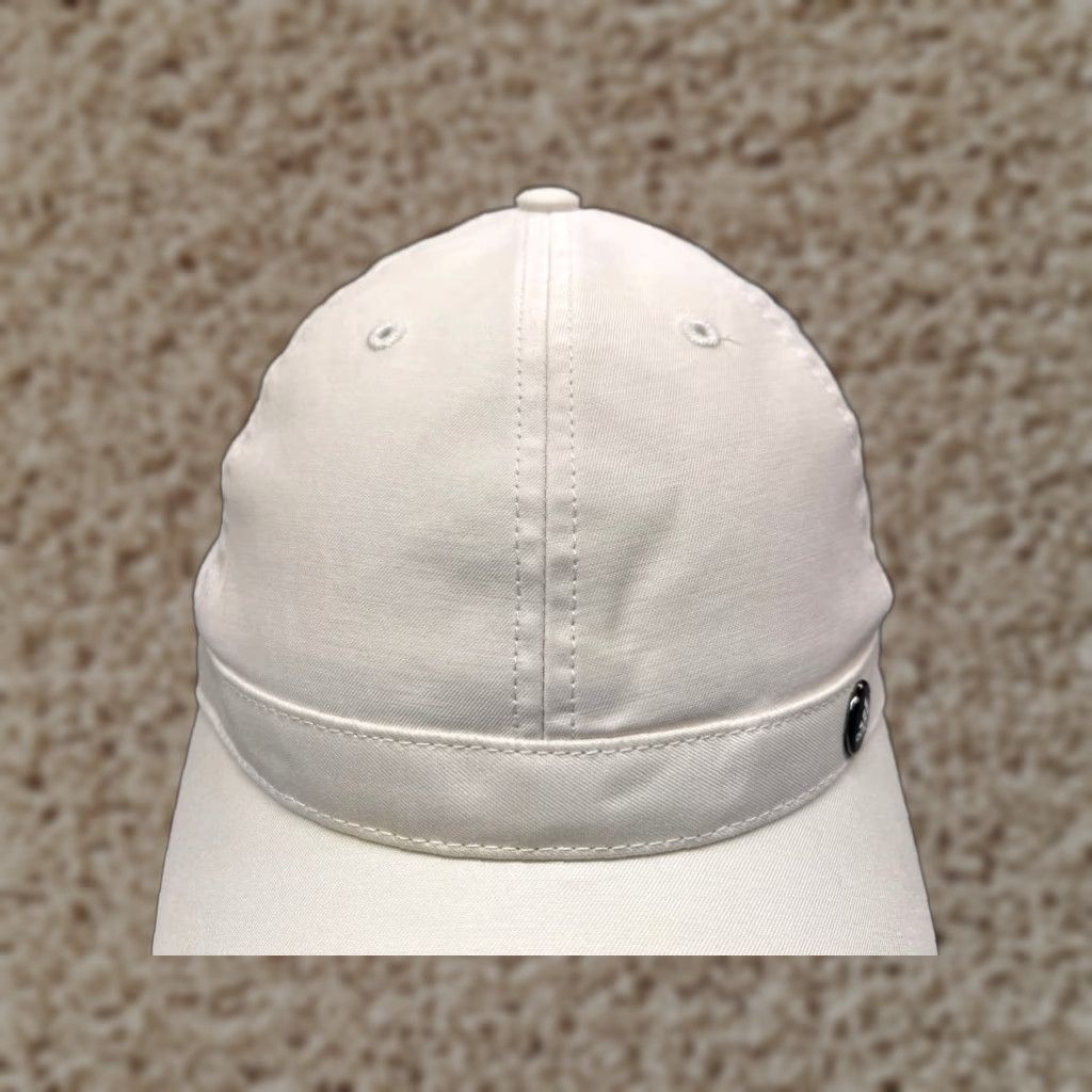 Adidas Adidas Hat Cap Strap Back Womens One Size White Cotton Twill Polyester Blend Logo Adjustable Lightweight Baseball Cap Womens Size ONE SIZE - 1 Thumbnail