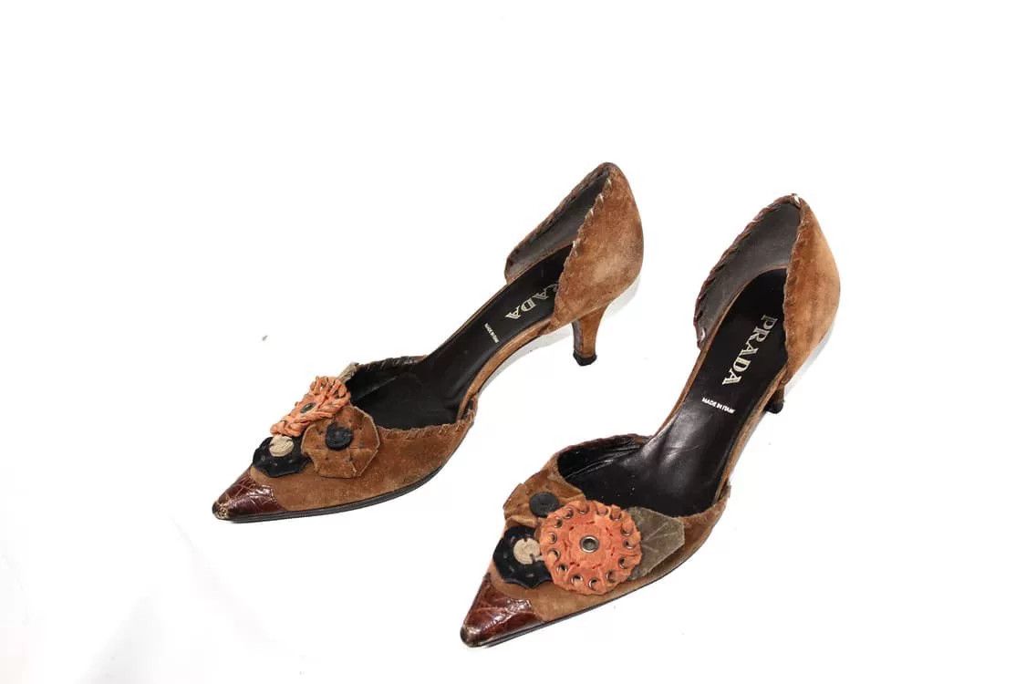 Prada Prada Vintage High Heels Size US 5 / IT 35 - 1 Thumbnail