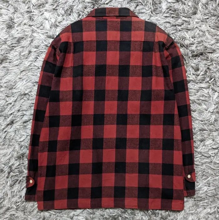 Woolrich Woolen Mills Vintage Woolrich Woolen Mills Checkered Wool Flannel Jacket Size US L / EU 52-54 / 3 - 2 Thumbnail
