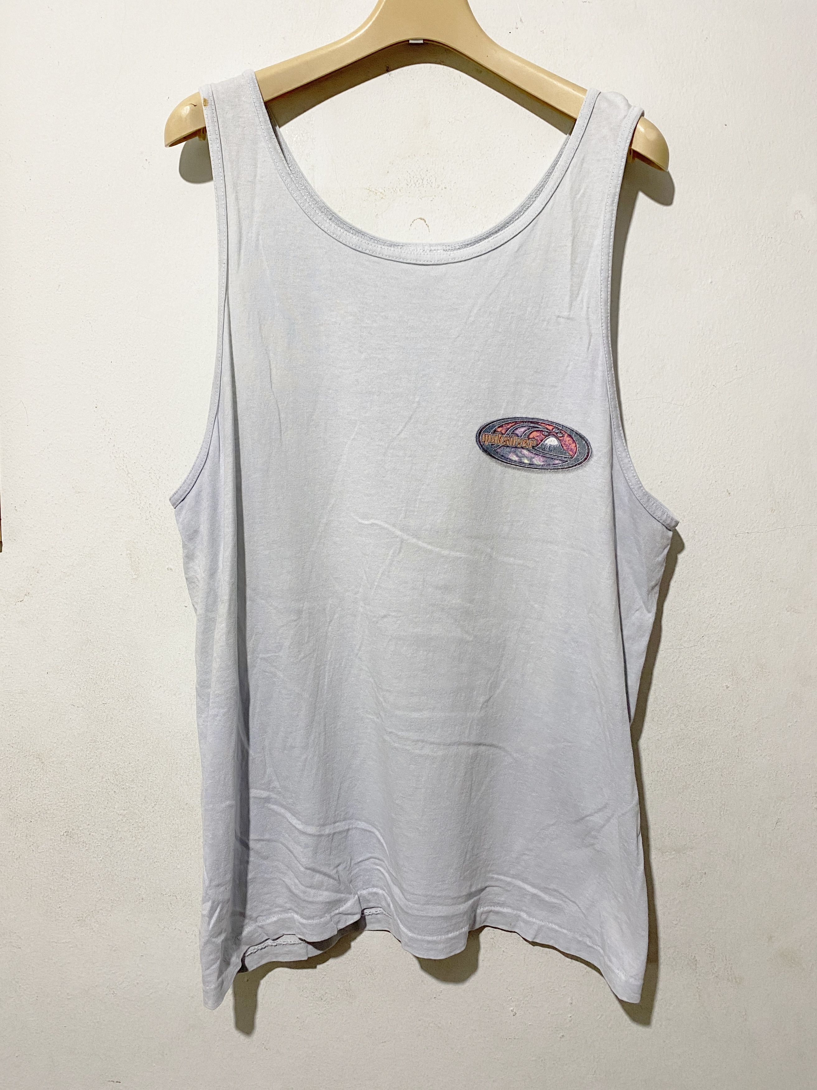 Quiksilver × Vintage Vintage 90s Quiksilver Tank Top Size US M / EU 48-50 / 2 - 3 Thumbnail
