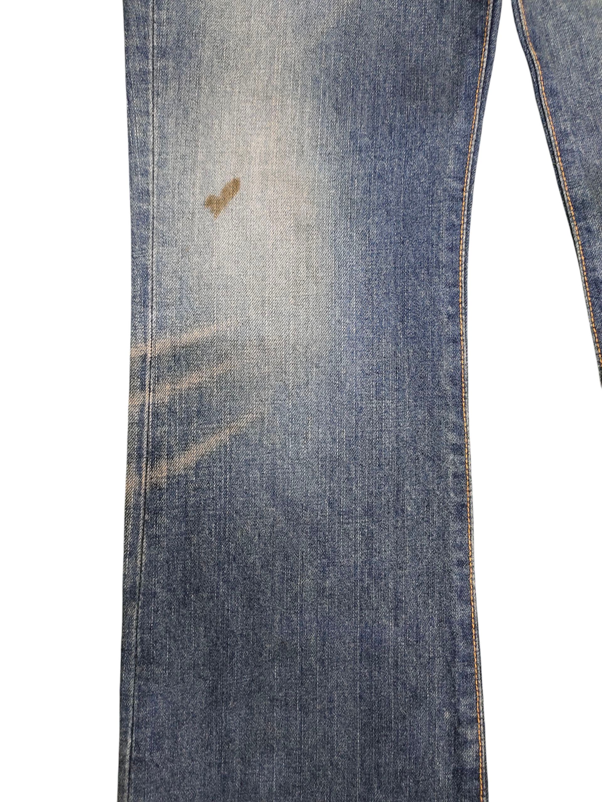 Kapital Vintage Levis 517 Clawmark Distress Rusty Flare Denim Jeans Size US 30 / EU 46 - 4 Thumbnail