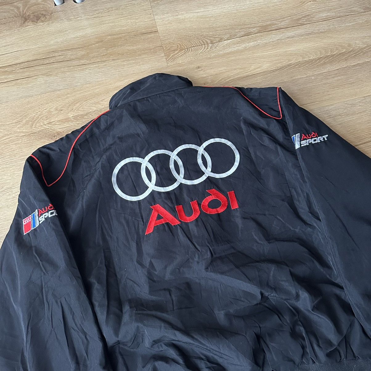 Audi Vintage Audi Sport Team Audi Racing Light Jacket Size US XL / EU 56 / 4 - 8 Thumbnail
