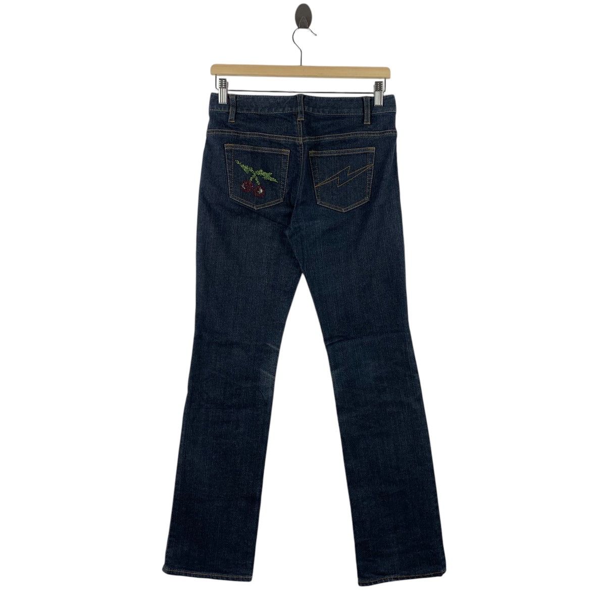 Sonia Rykiel × Vintage Vintage SONIA RYKIEL women blue jeans Size 29" - 4 Thumbnail