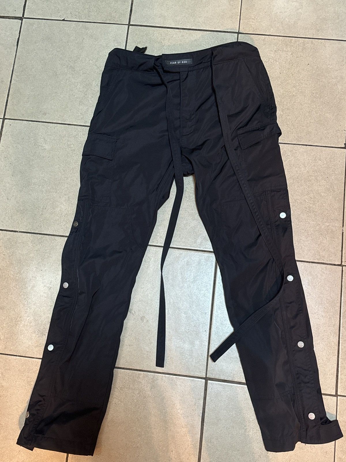 Fear of God Fear of god cargo snap pants | Grailed