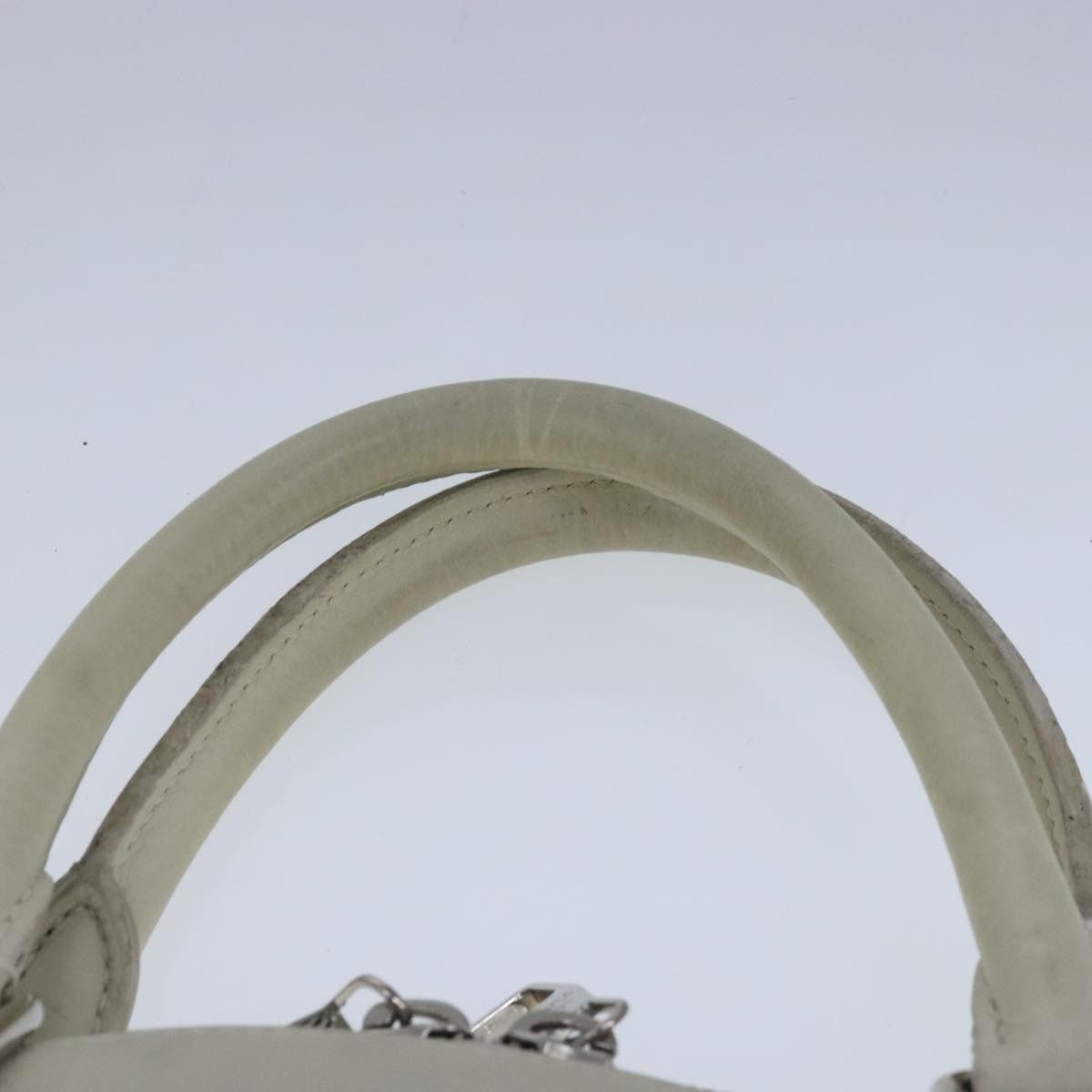Louis Vuitton LOUIS VUITTON Naxos Cabas Hand Bag Leather White M95887 Size ONE SIZE - 8 Thumbnail