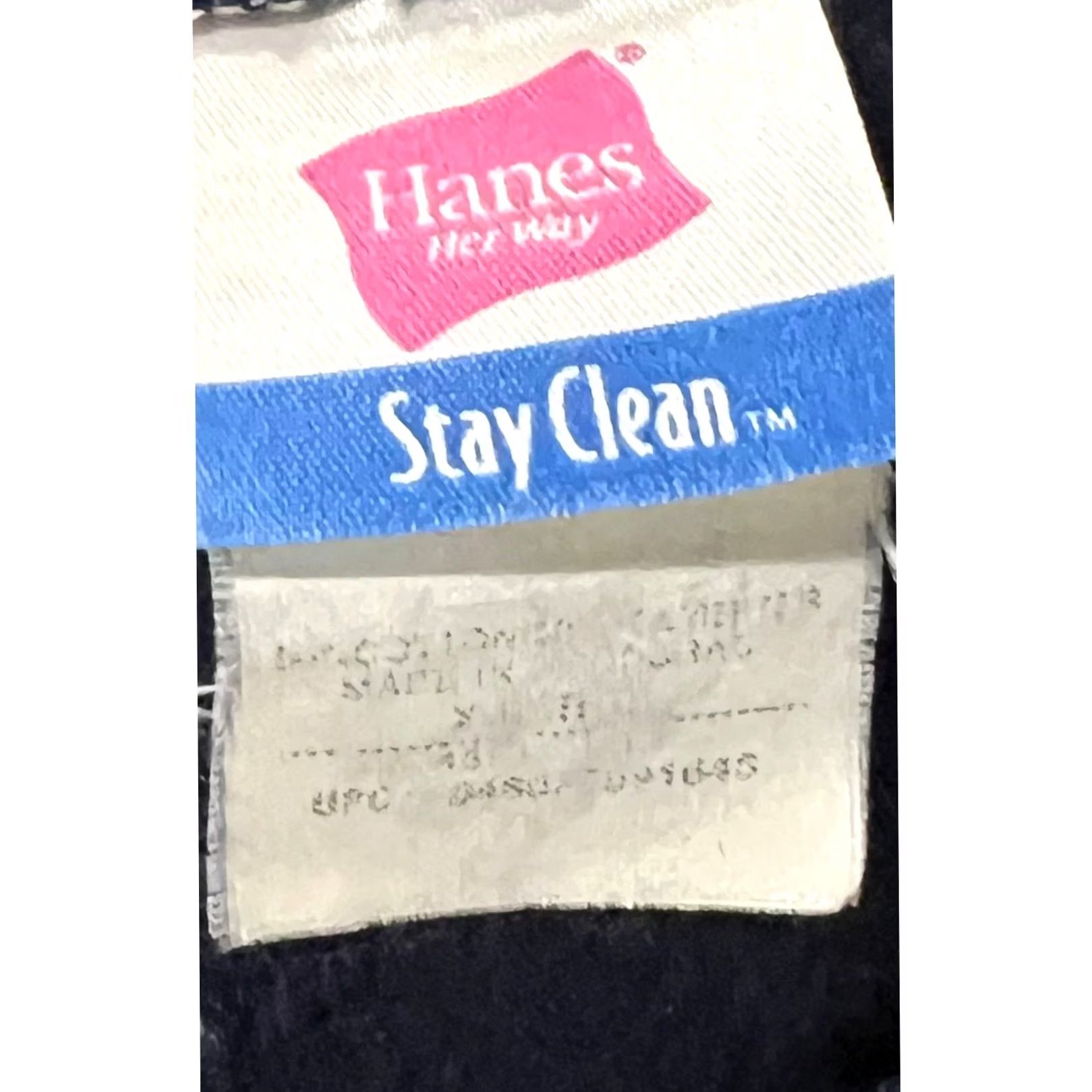 Hanes Vintage Hanes Quilt Star Patchwork Sweatshirt Women XL Crew Neck Navy Blue Size XL / US 12-14 / IT 48-50 - 4 Thumbnail