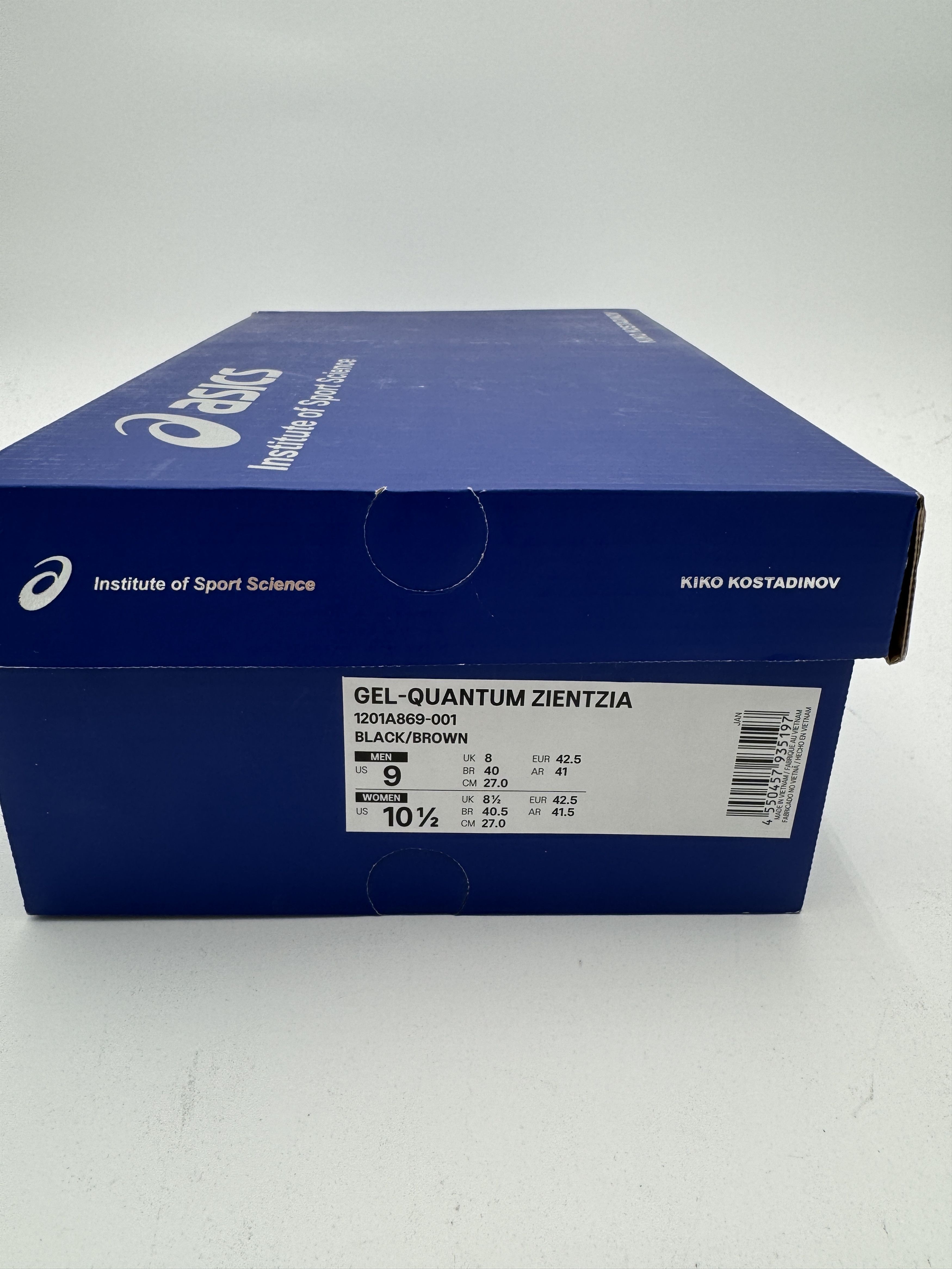 Asics × Kiko Kostadinov Kiko Kostadinov GEL-Quantum Zientzia Black Gold Size US 9 / EU 42 - 5 Thumbnail