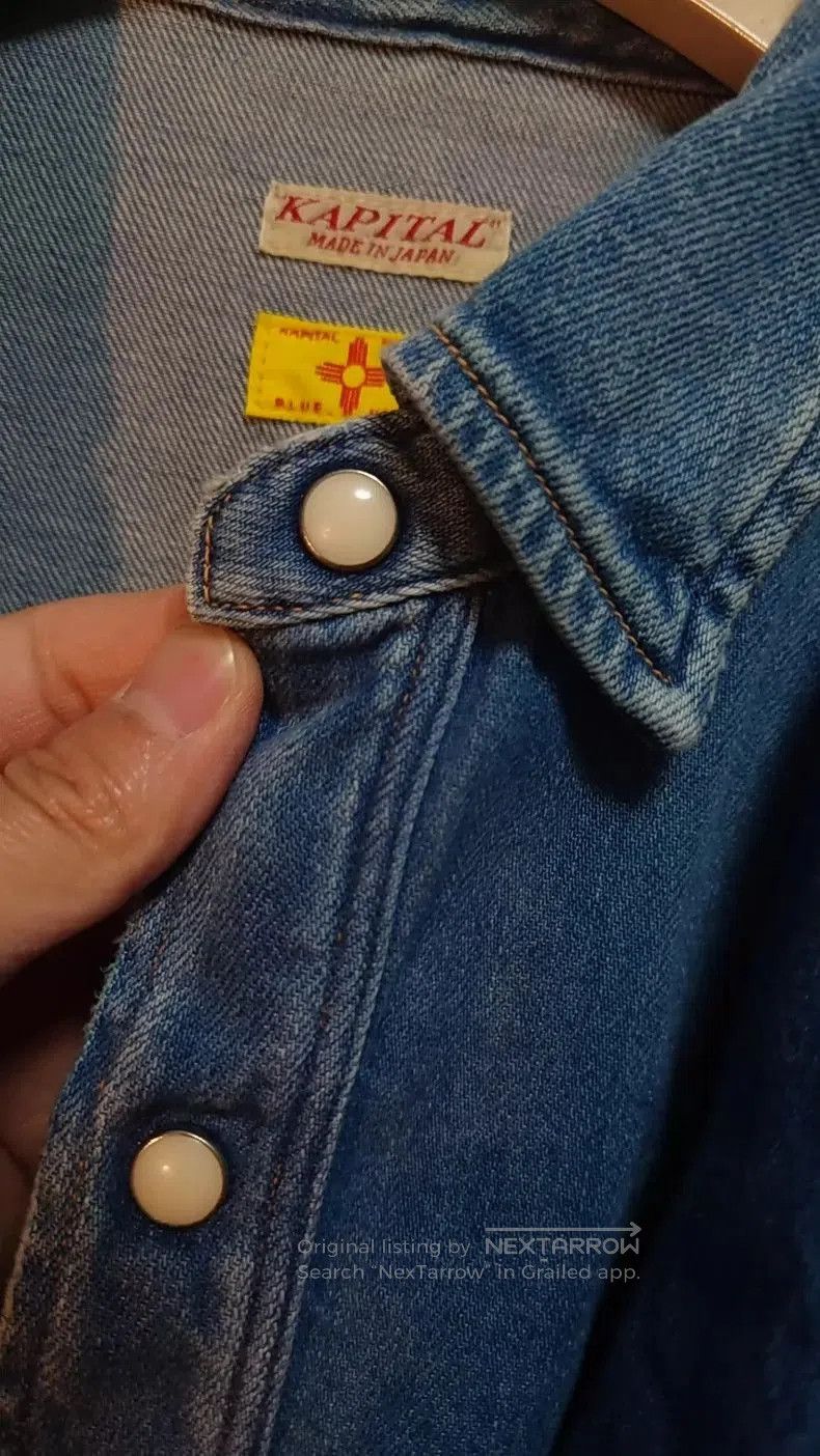Kapital Kapital denim shirt . Size US L / EU 52-54 / 3 - 4 Thumbnail
