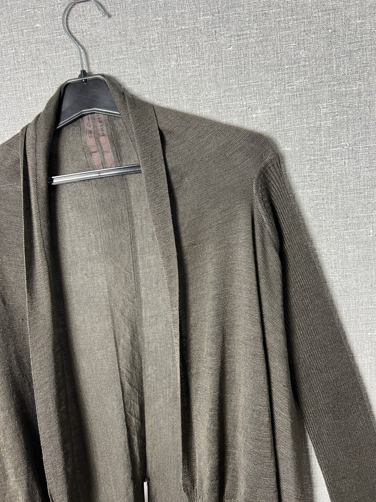 Rick Owens Avant-Garde Rick Owens NASKA S/S 12 Mesh Open Front Cardigan Size S / US 4 / IT 40 - 6 Thumbnail